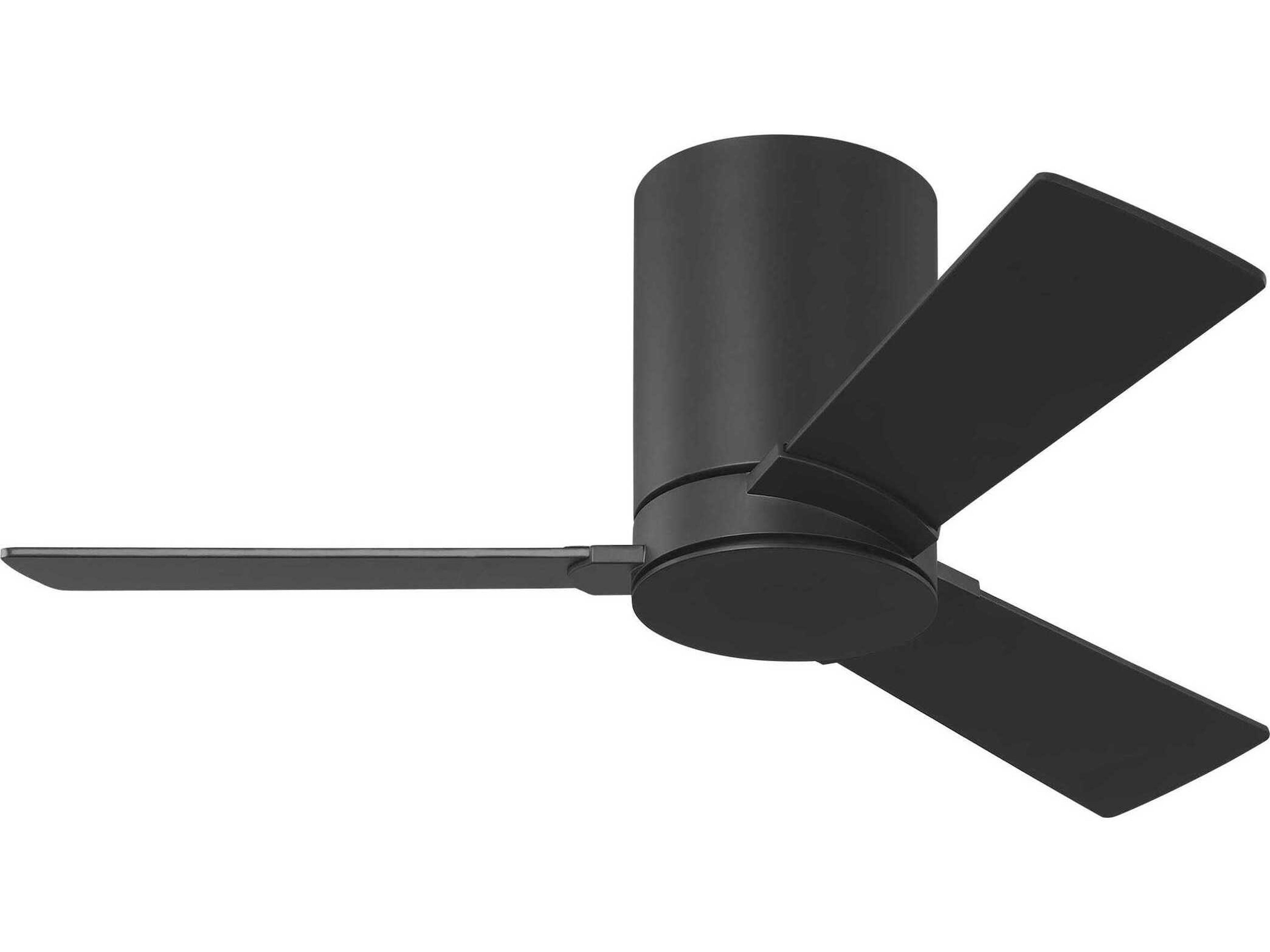 Rozzen Hugger Ceiling Fan 32 Inch Midnight Black
