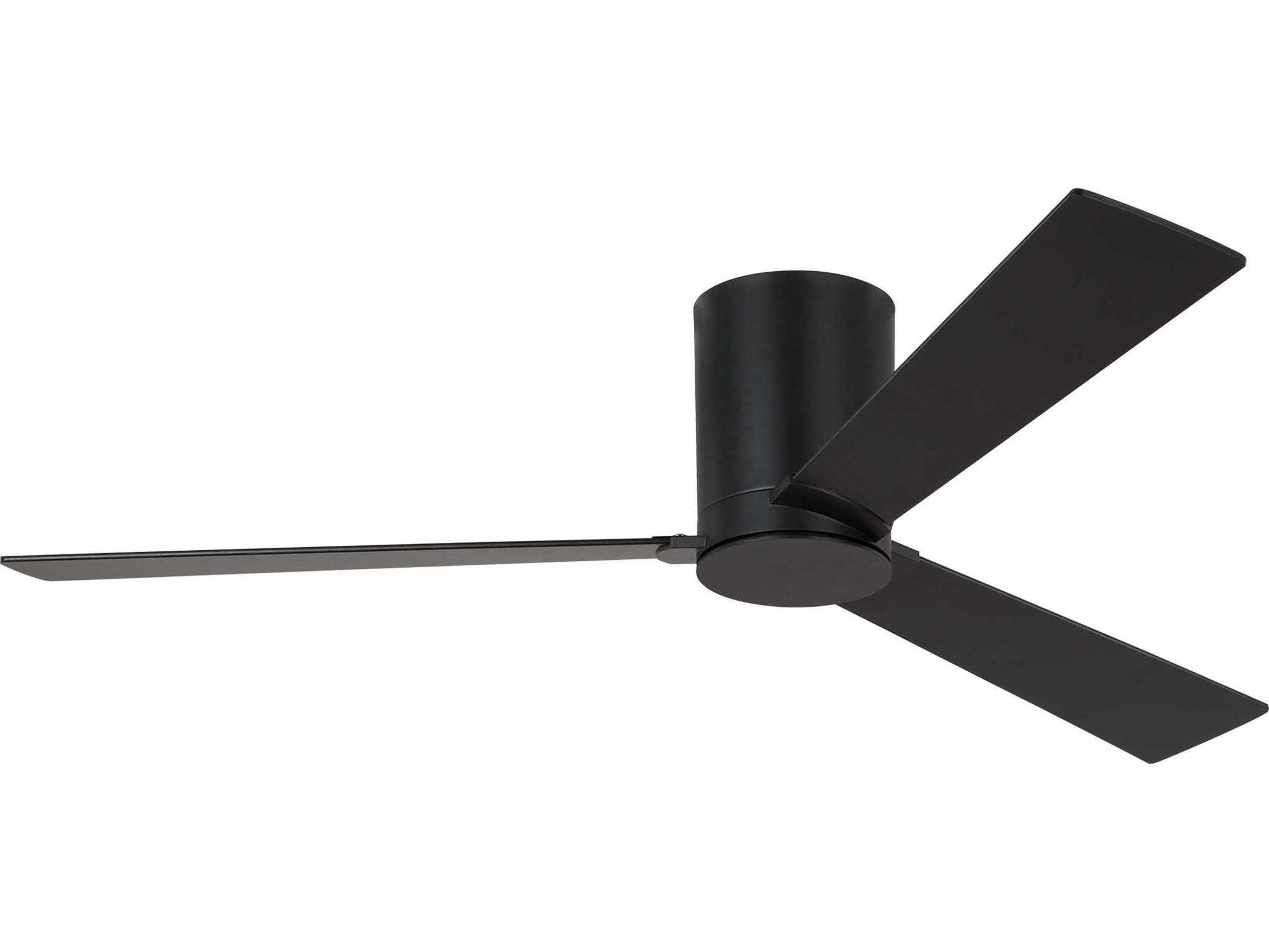 Rozzen 52 Inch Hugger Ceiling Fan Modern Damp Rated