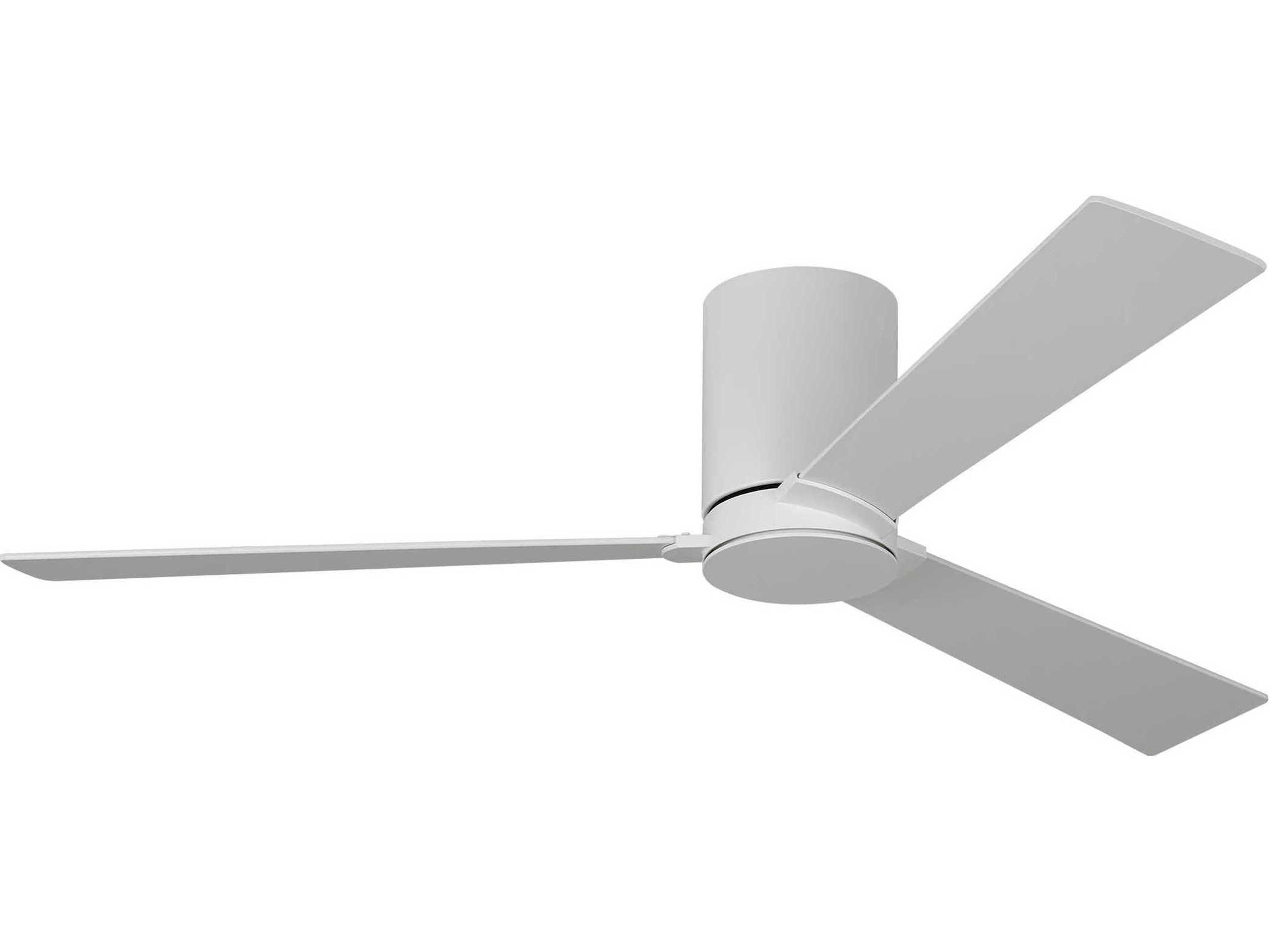 Rozzen 52 Inch Hugger Ceiling Fan Modern 3 Blade