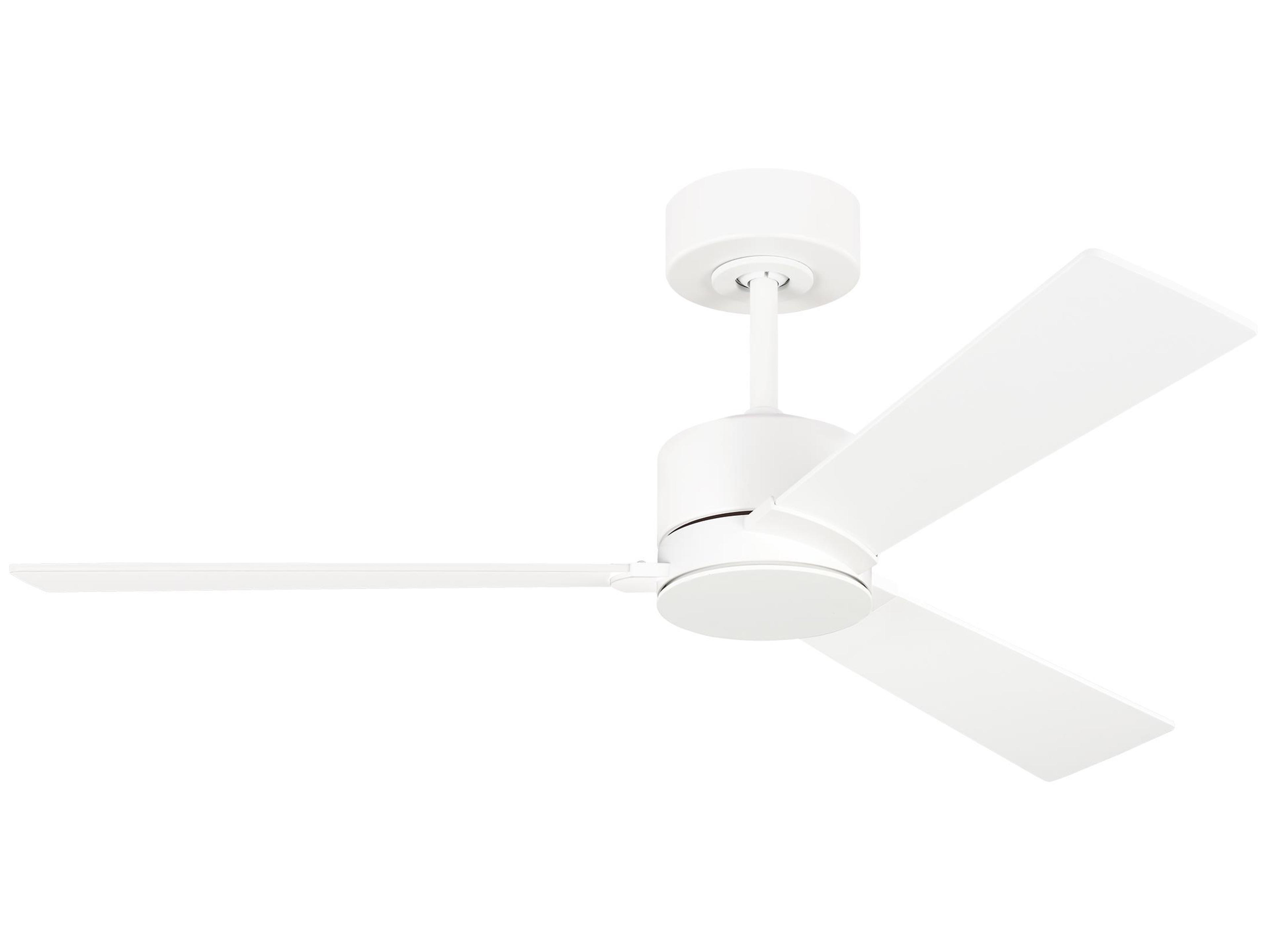 Rozzen 44 Inch Ceiling Fan in Matte White