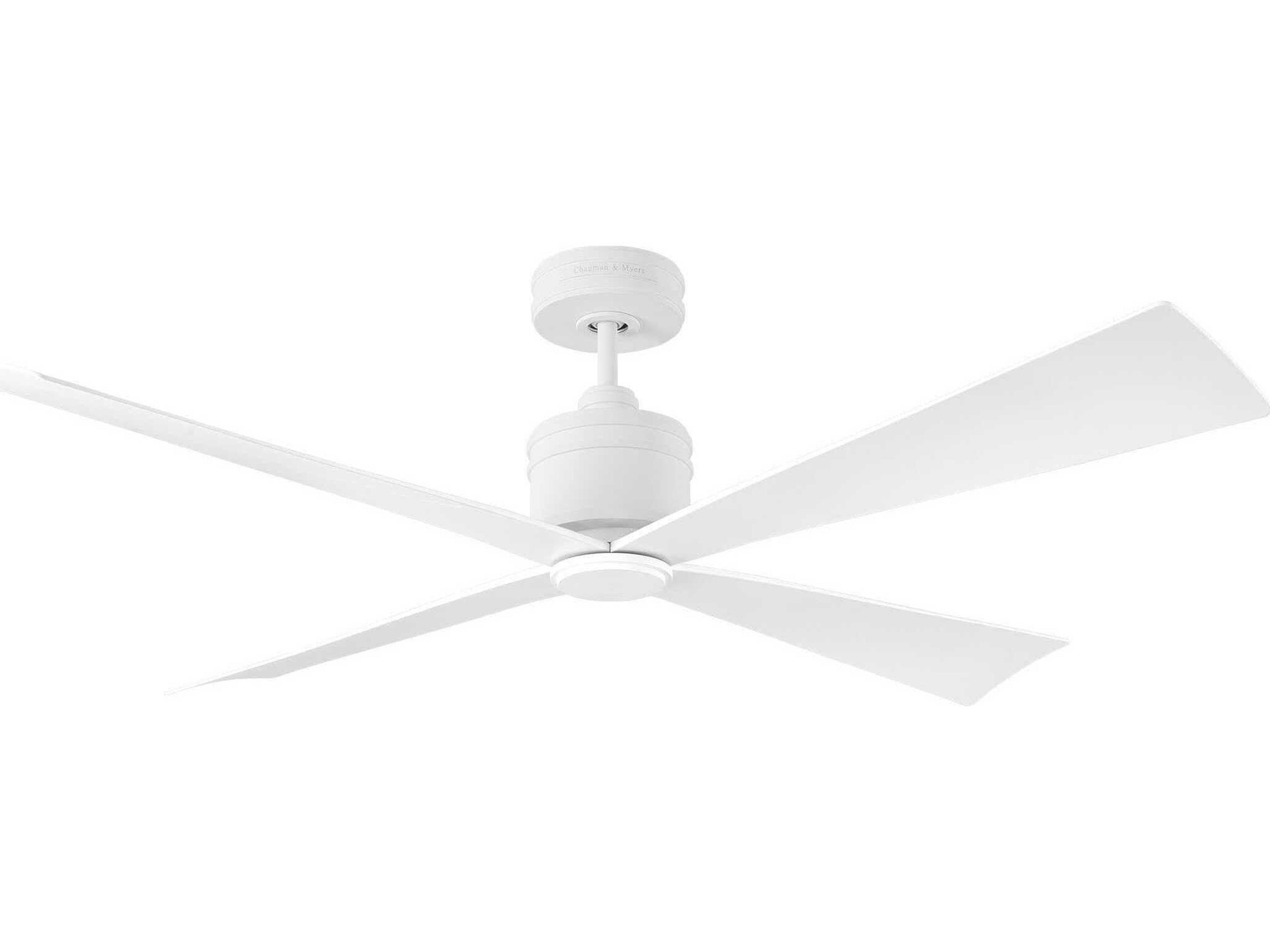 Launceton 56 Inch Ceiling Fan in Matte White