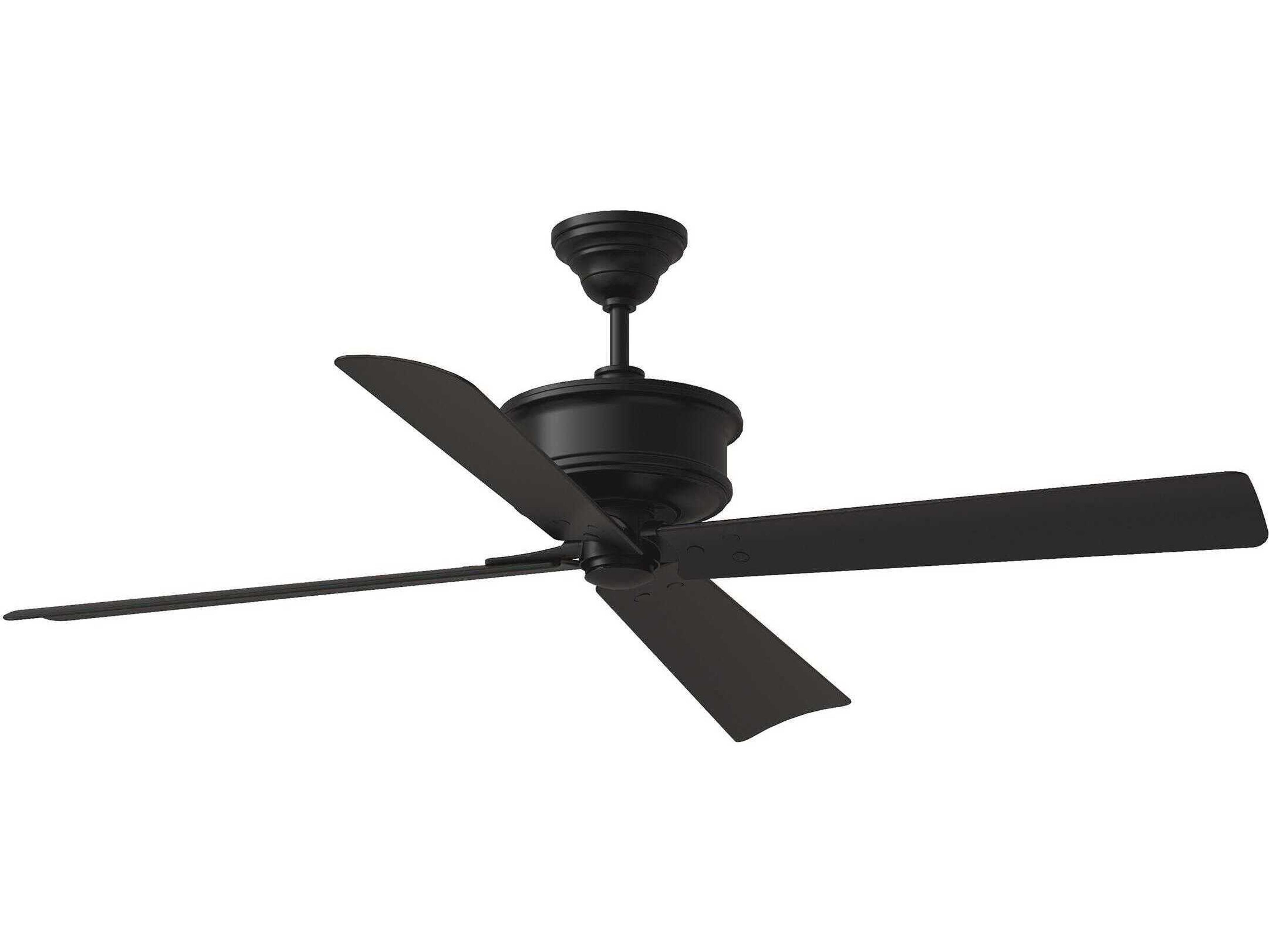 Subway 56 Inch Ceiling Fan in Midnight Black