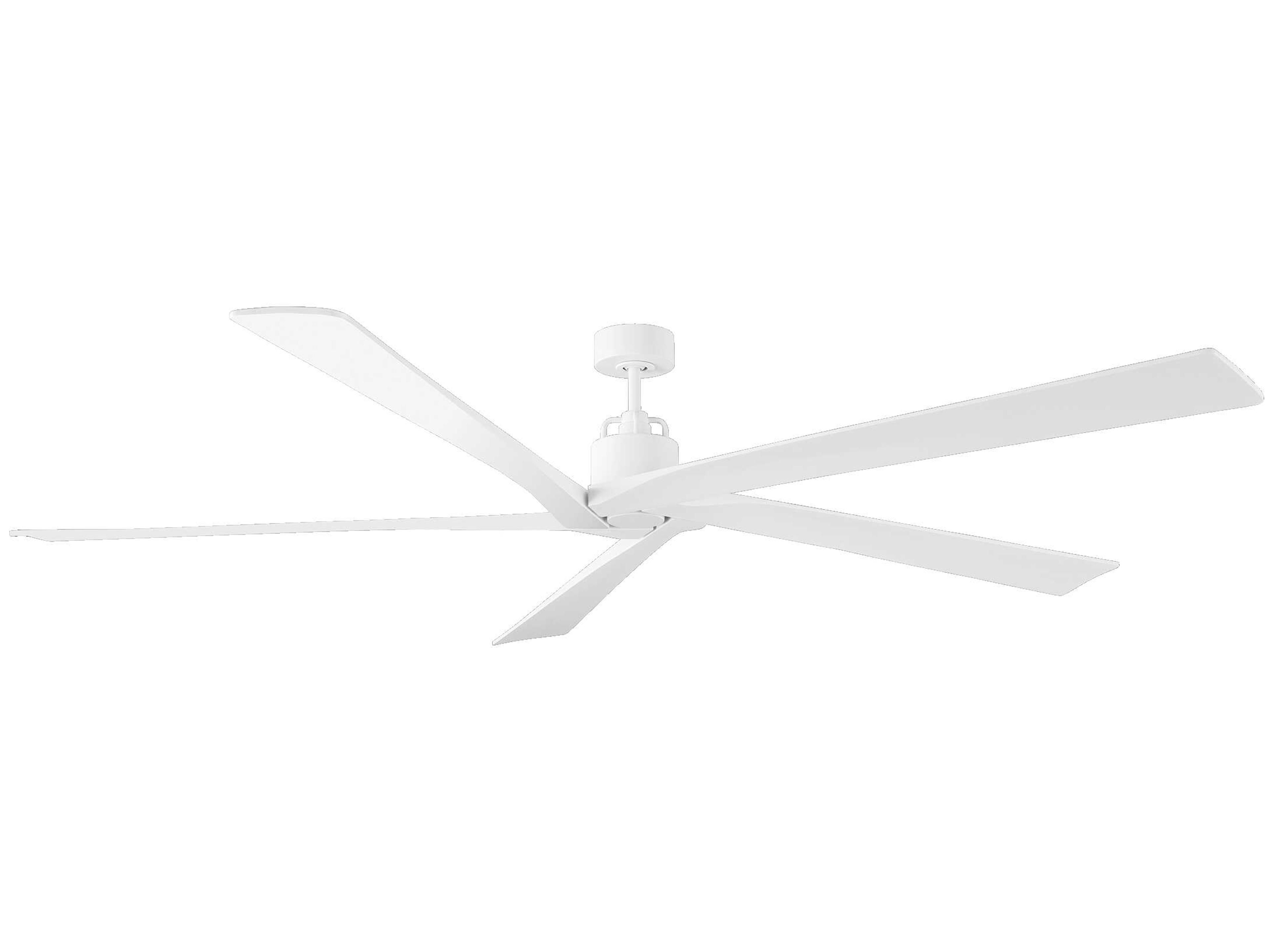 Aspen 84 Inch Ceiling Fan in Matte White