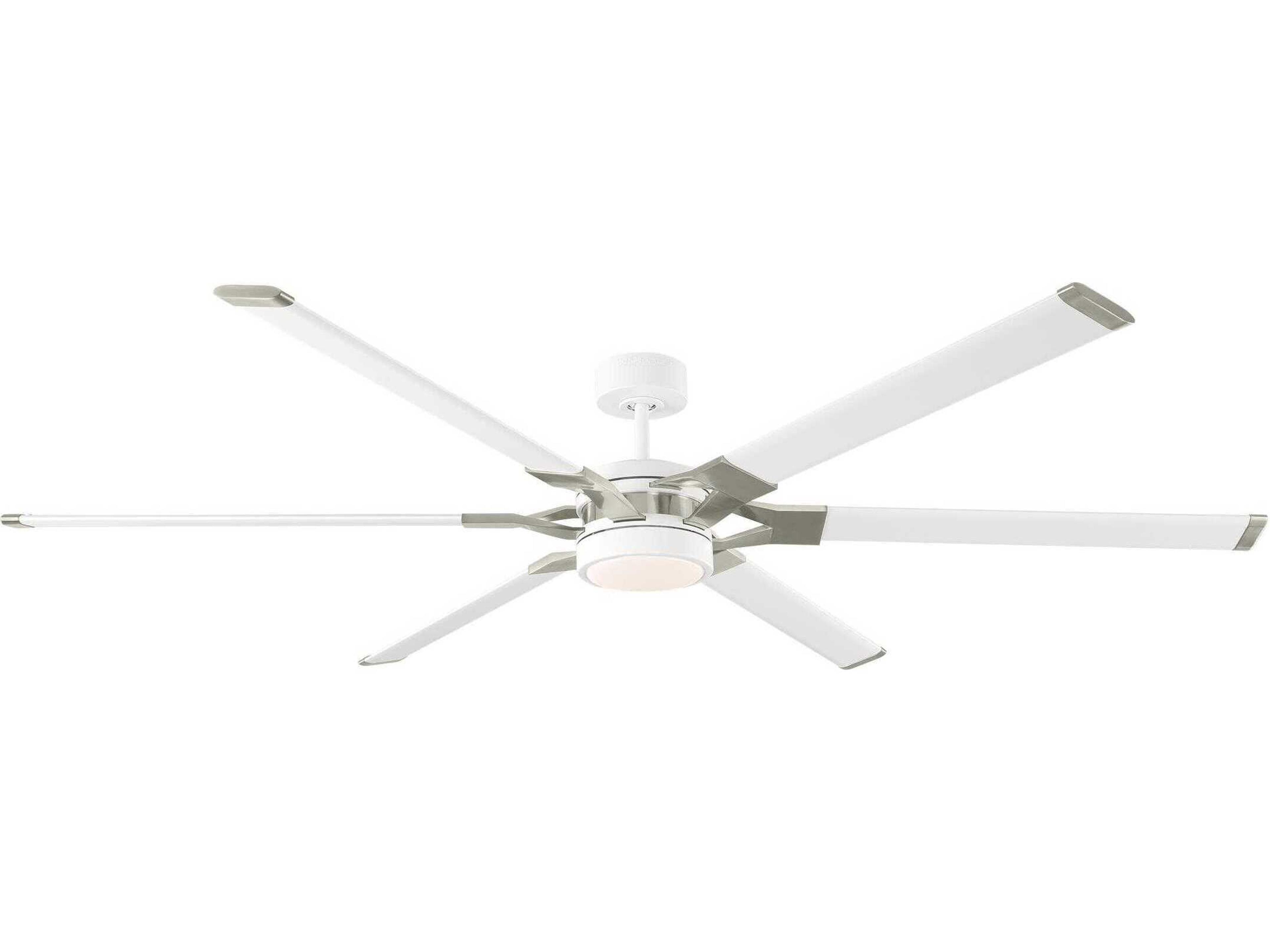 Loft 72 Inch Ceiling Fan in Matte White