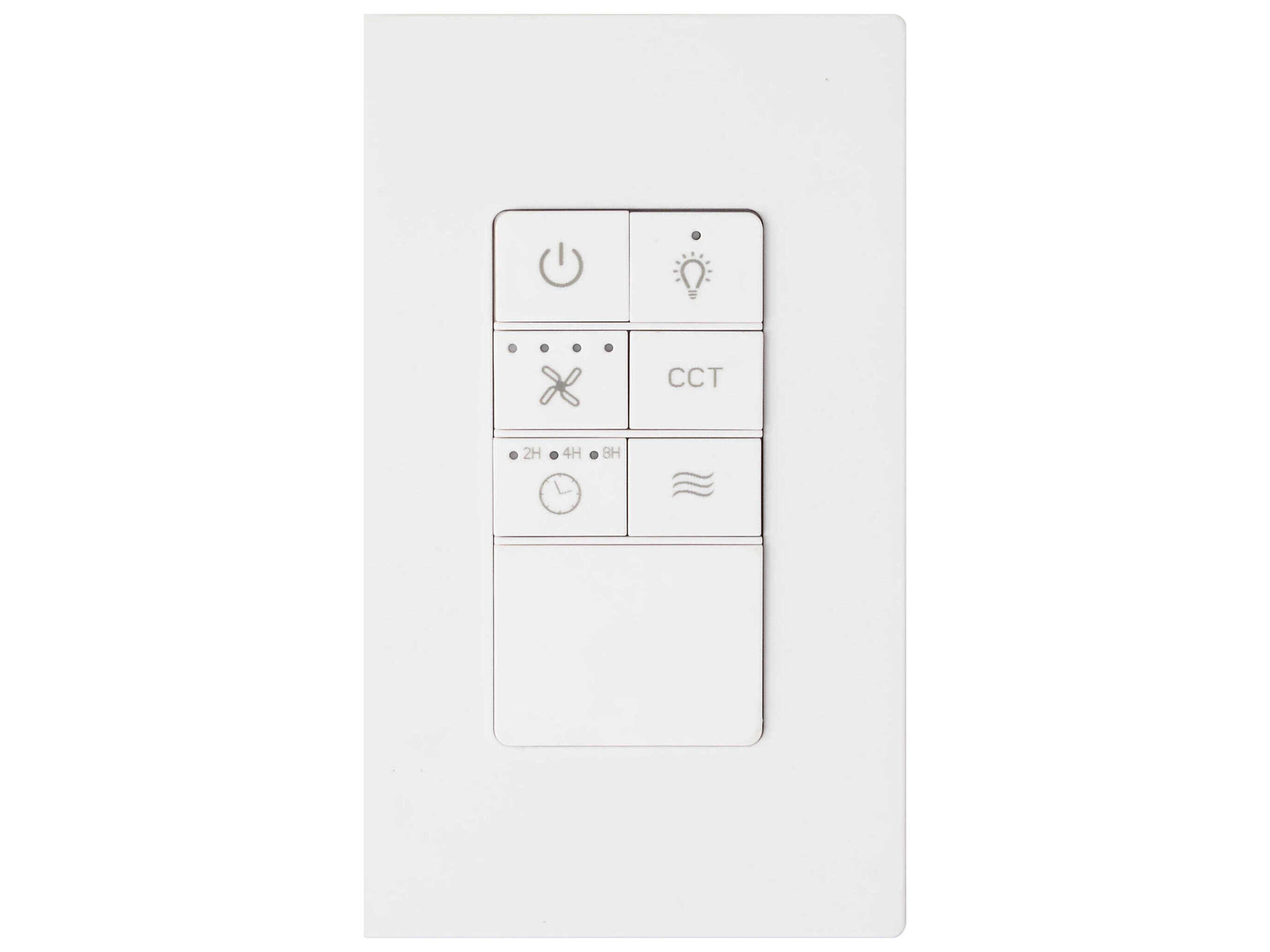 Visual Comfort Fan Universal White Wall Control