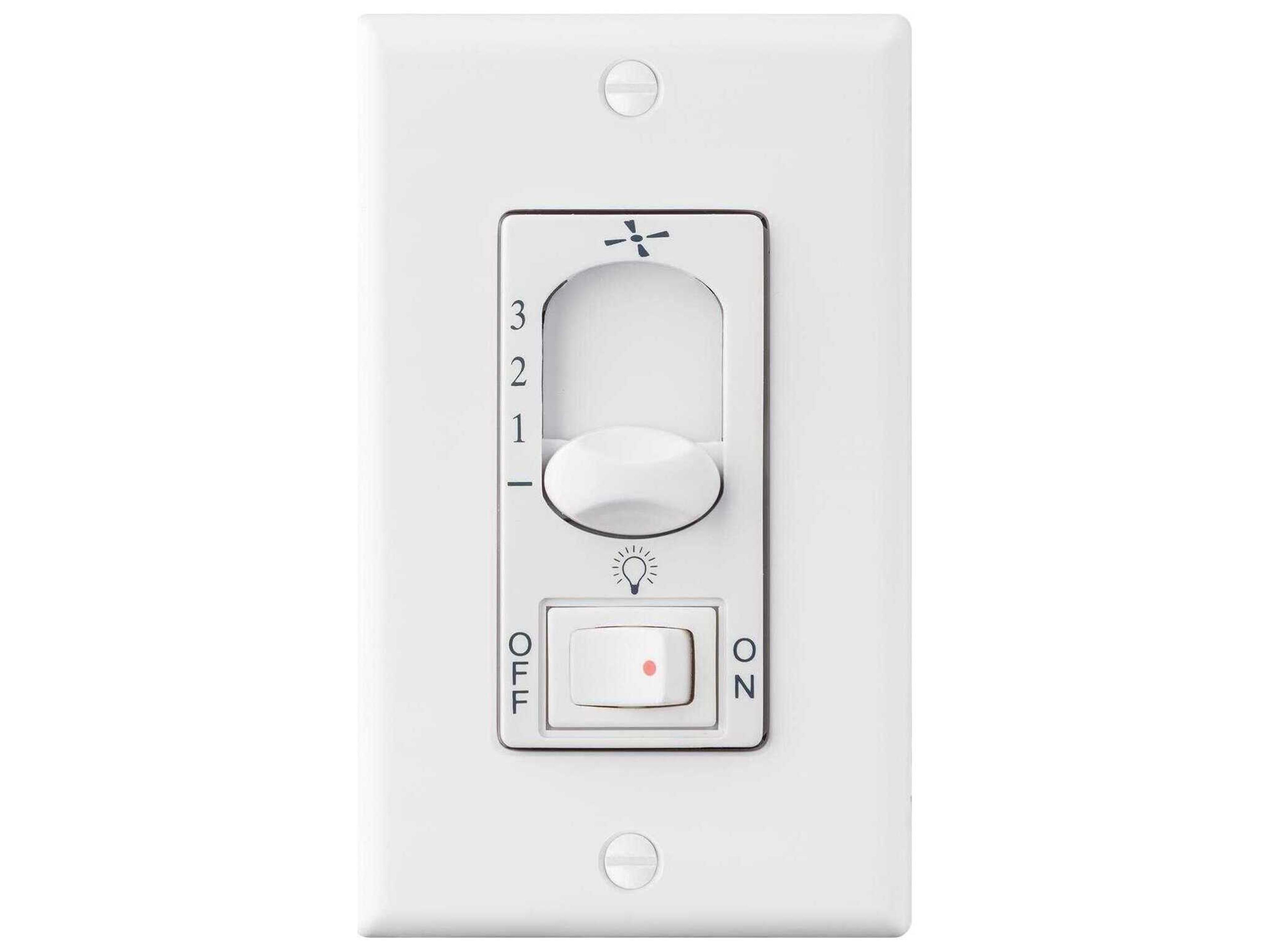 Universal Wall Control 3-Speed White