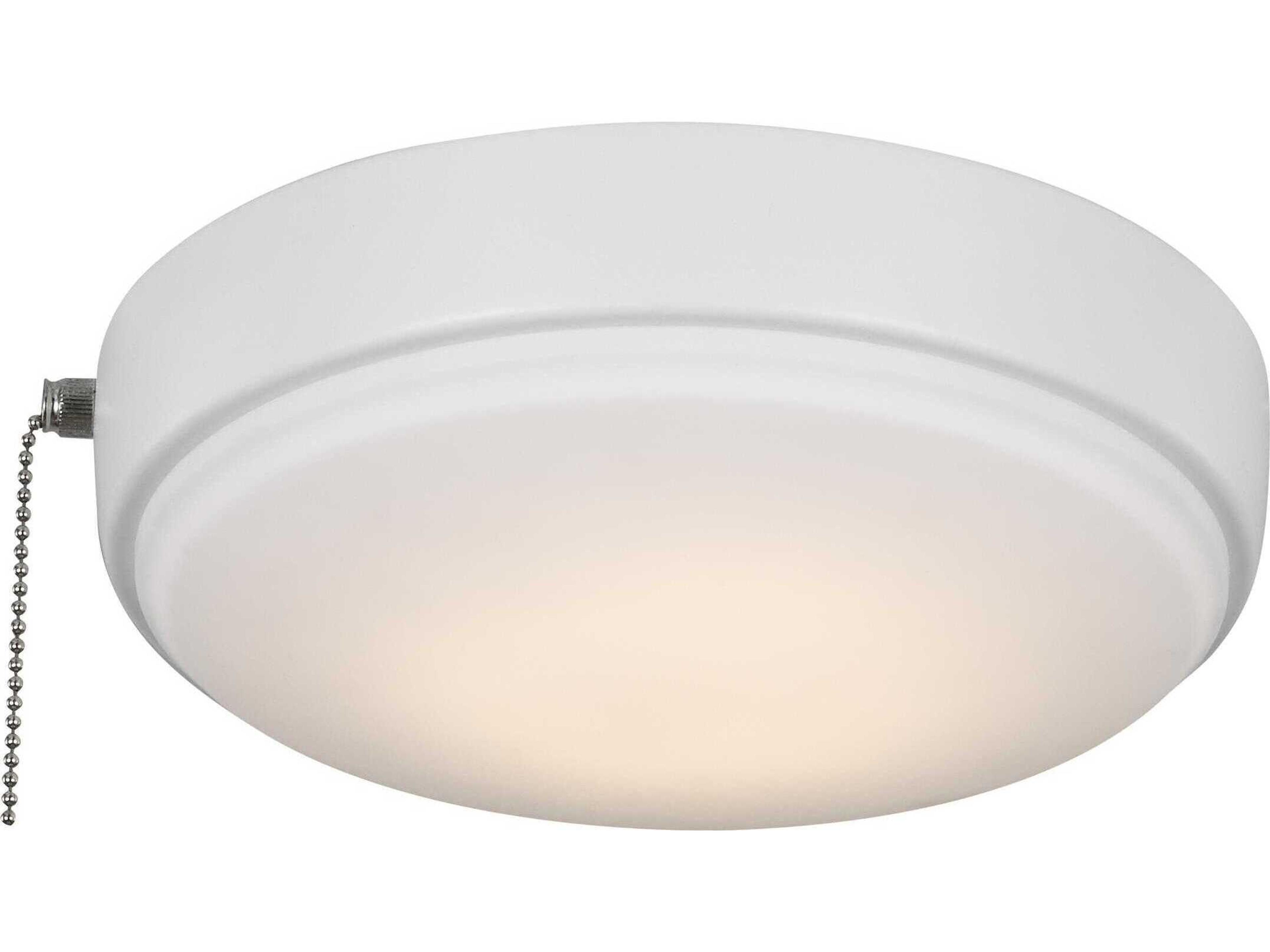 Universal LED Ceiling Fan Light Kit Matte White