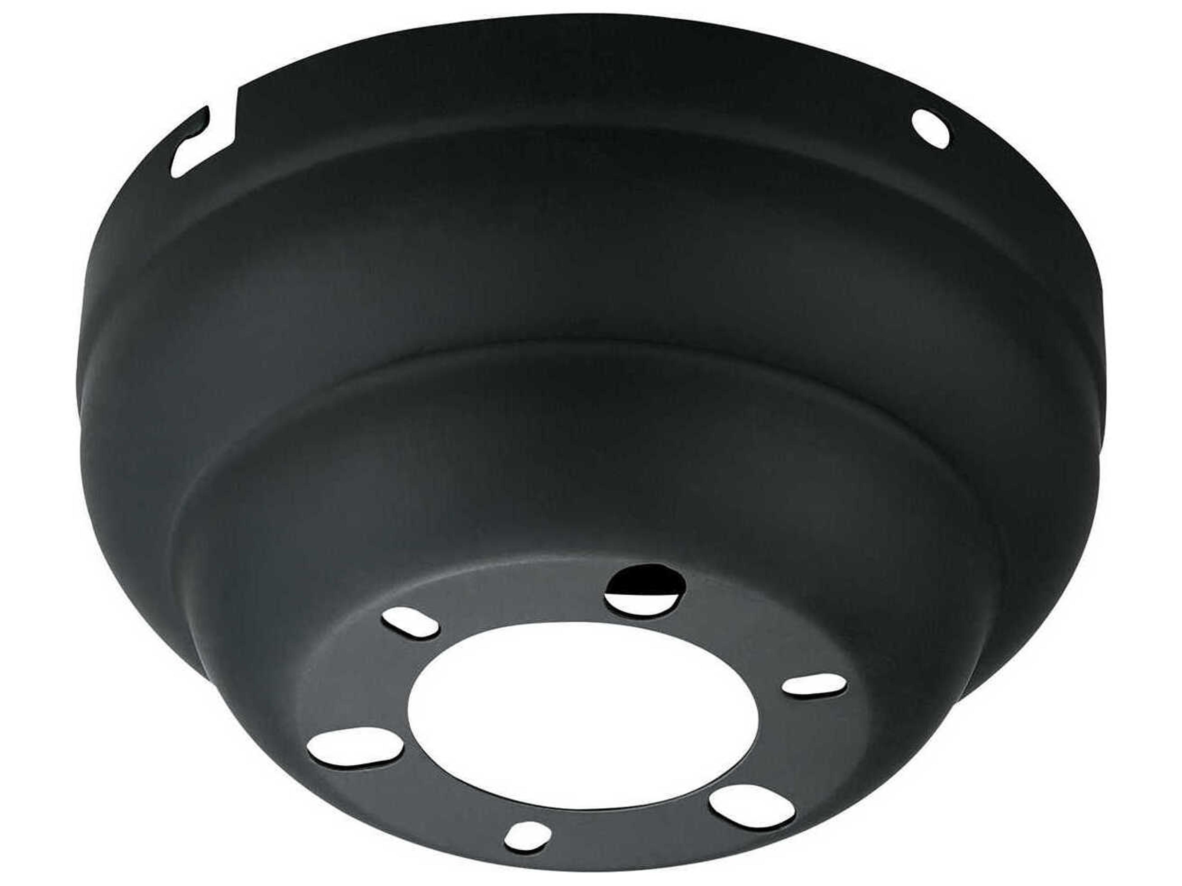 Universal Flush Mount Canopy Matte Black