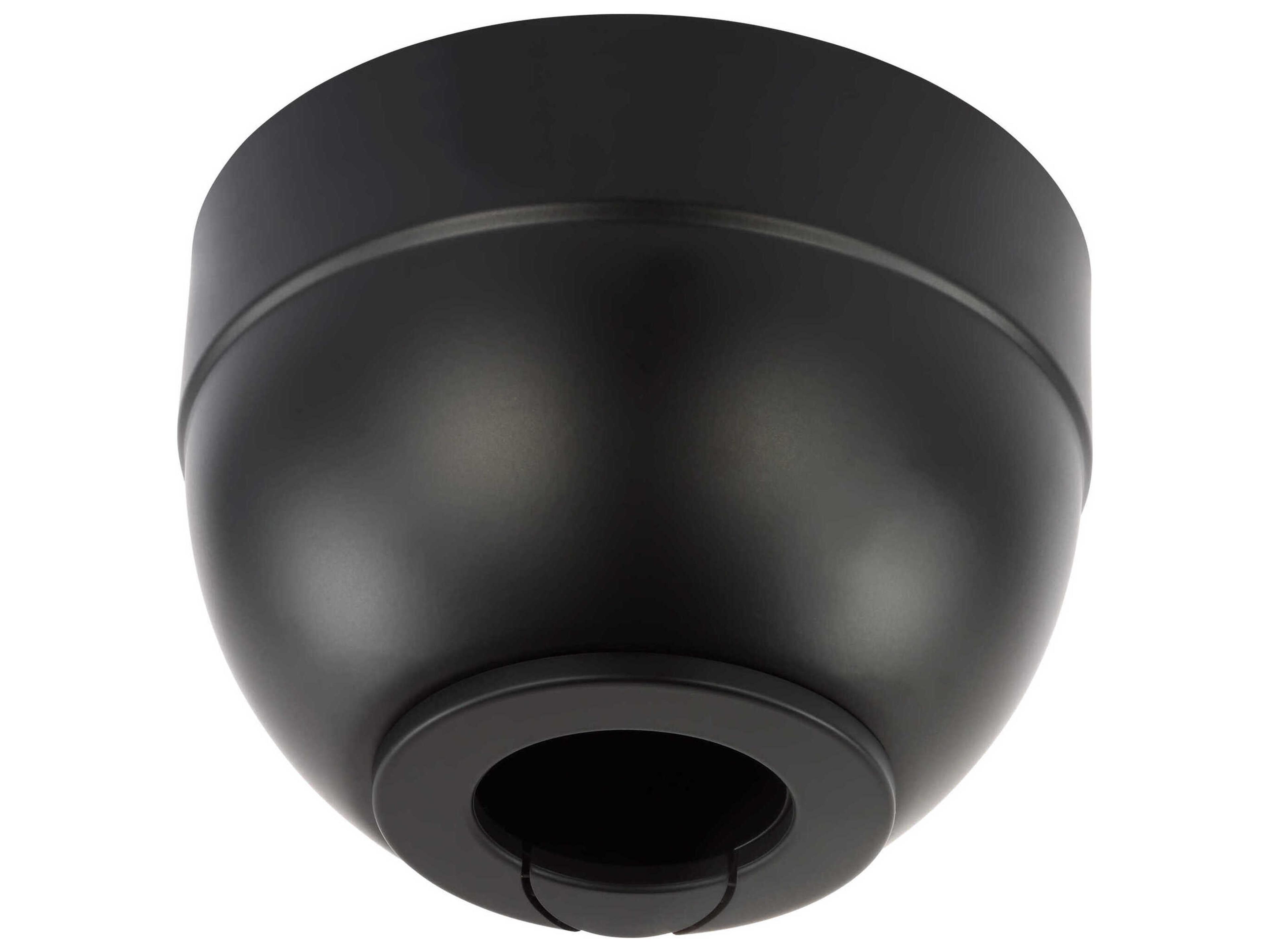 Universal Slope Ceiling Canopy Kit Matte Black