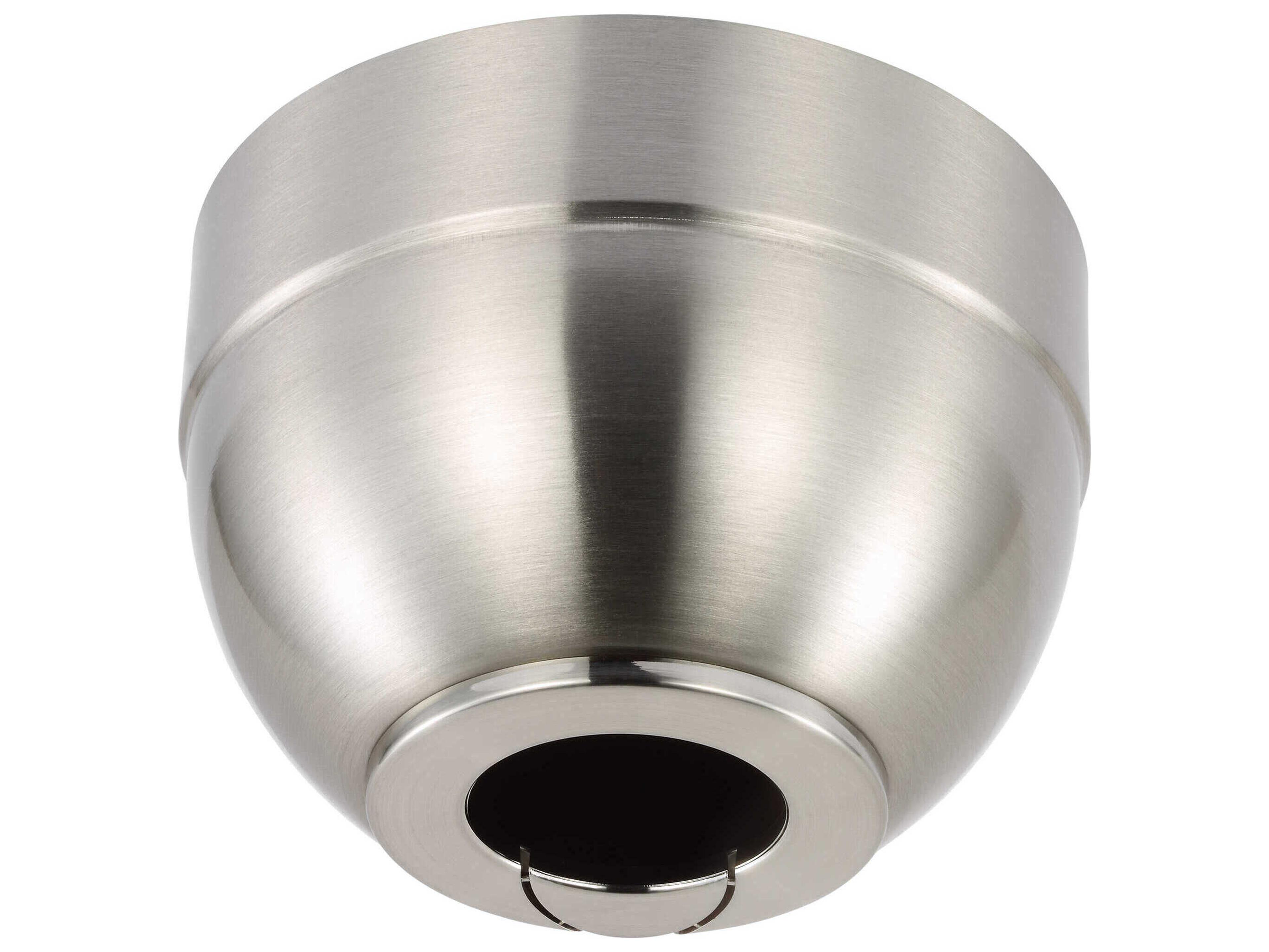 Universal Slope Ceiling Canopy Kit Brushed Steel