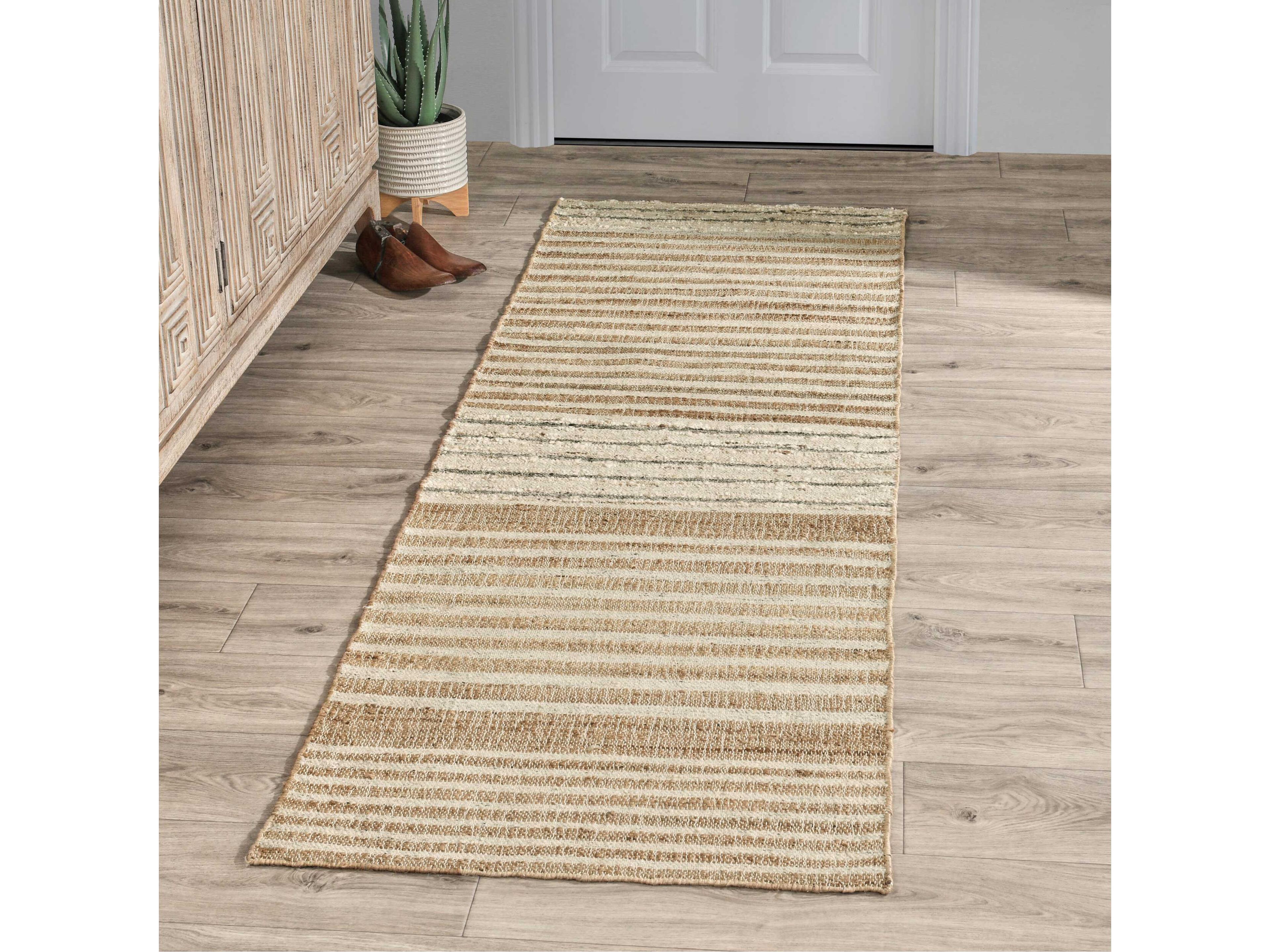 Villa by Classic Home Pago Striped Runner Area Rug