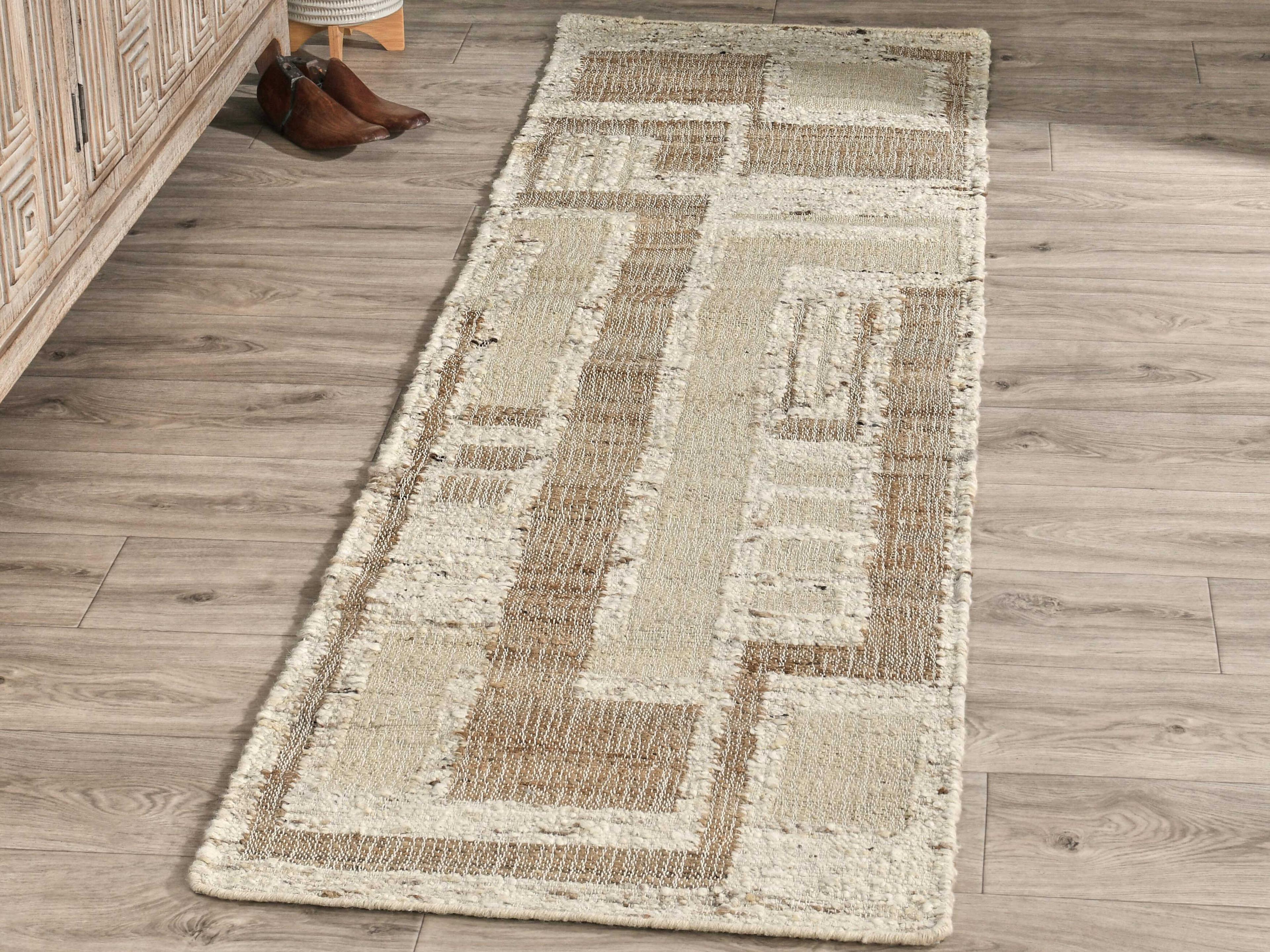 Villa by Classic Home Muda Abstract Runner Area Rug