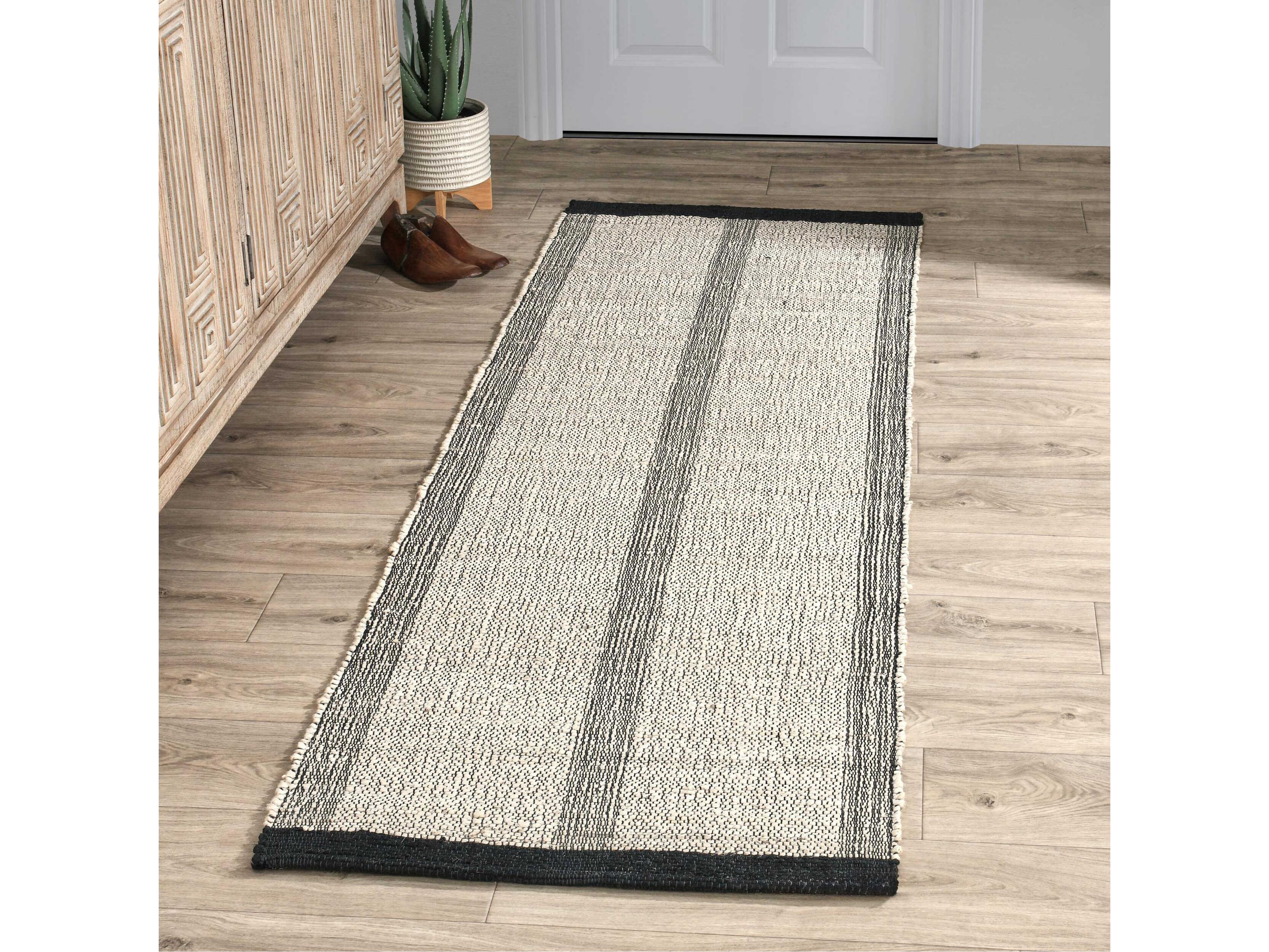 Villa by Classic Home Kochi Striped Runner Area Rug