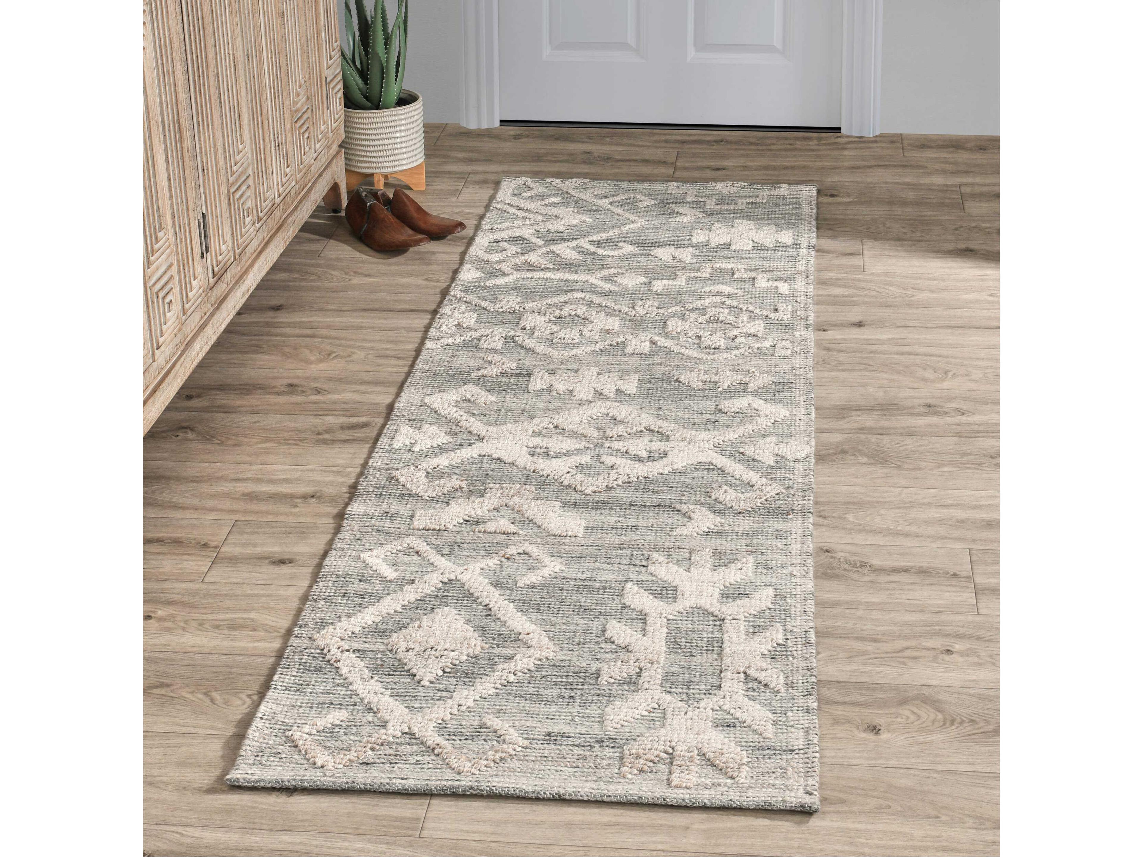 Villa by Classic Home Tundra Geometric Runner Area Rug