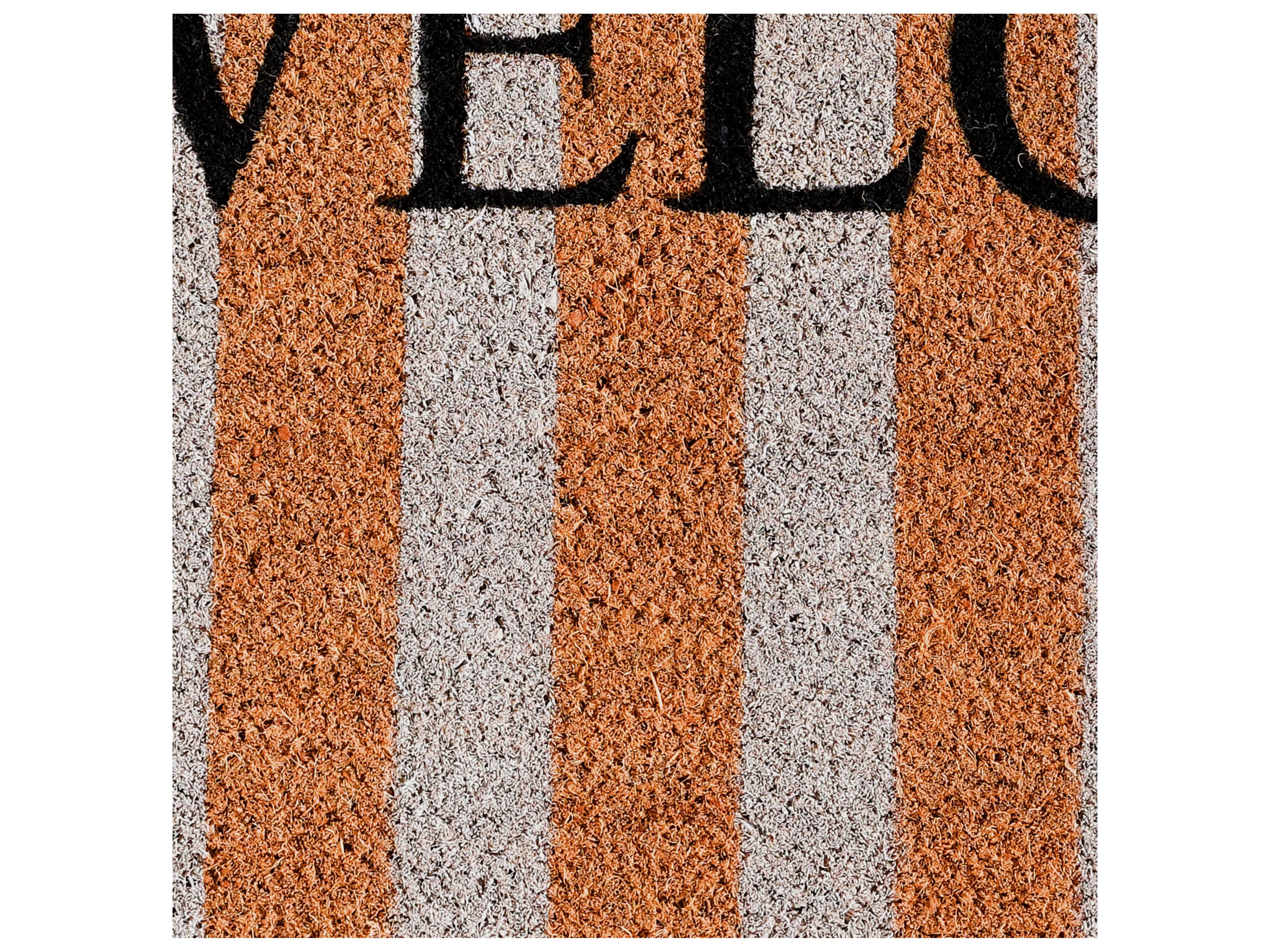 Villa by Classic Home Striped Welcome Doormat