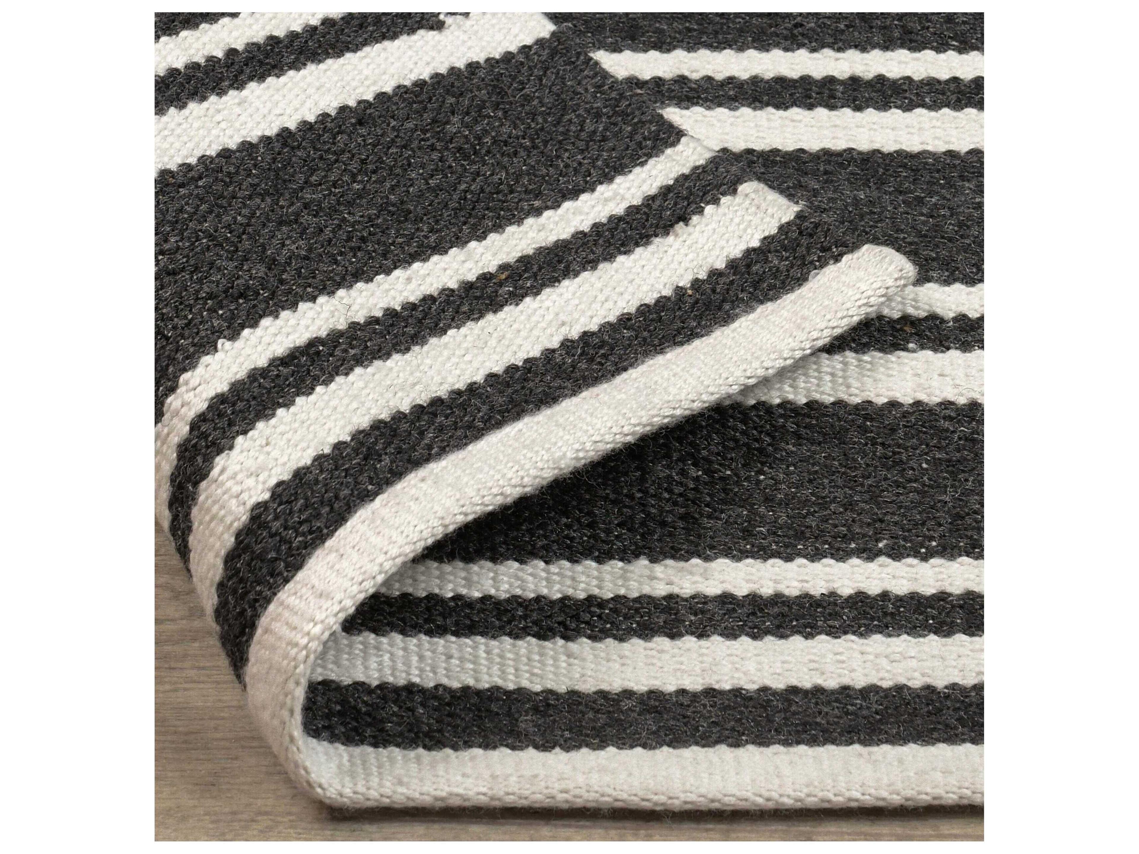 Villa by Classic Home Palma Striped Area Rug