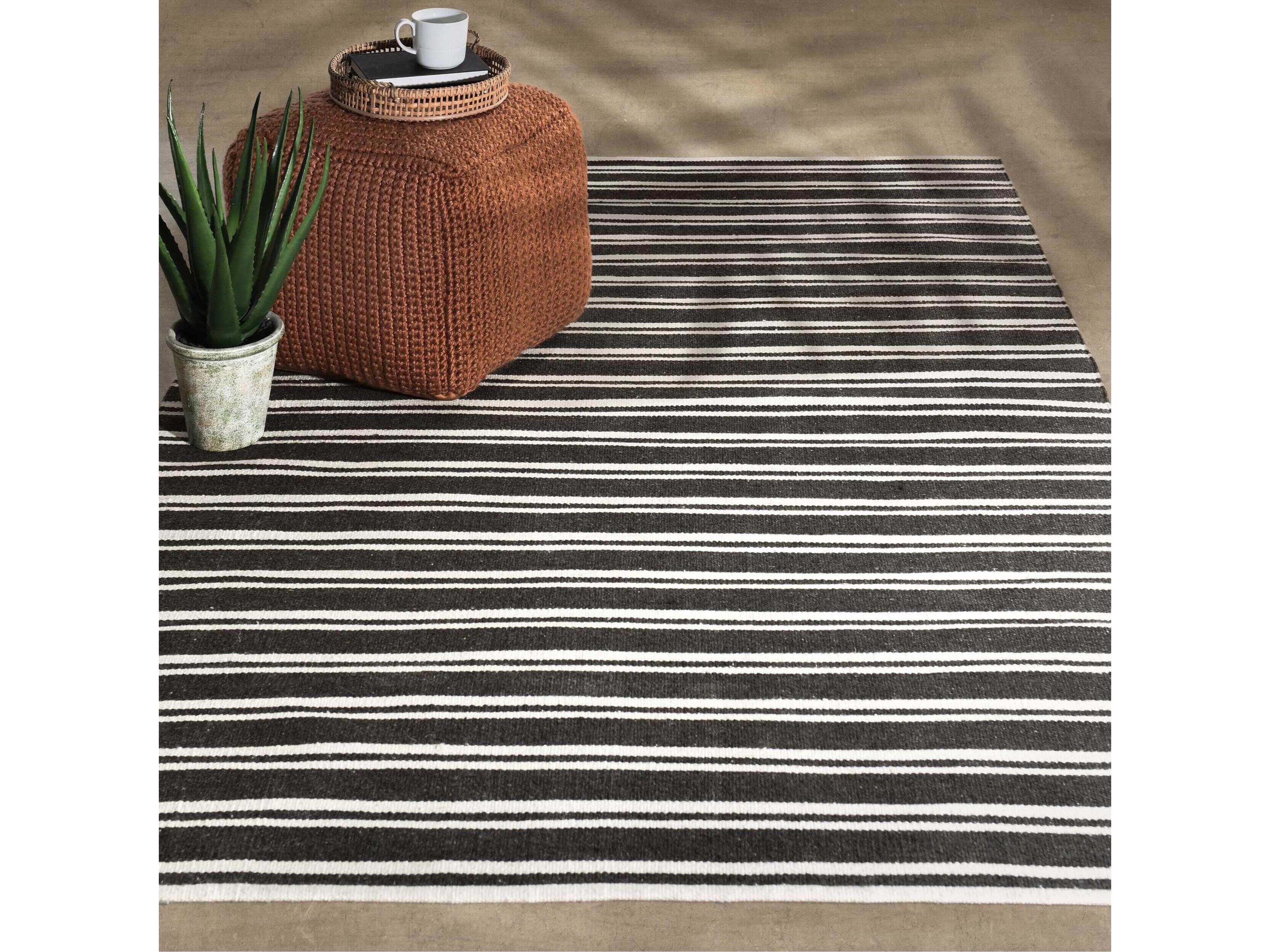 Villa by Classic Home Palma Striped Area Rug