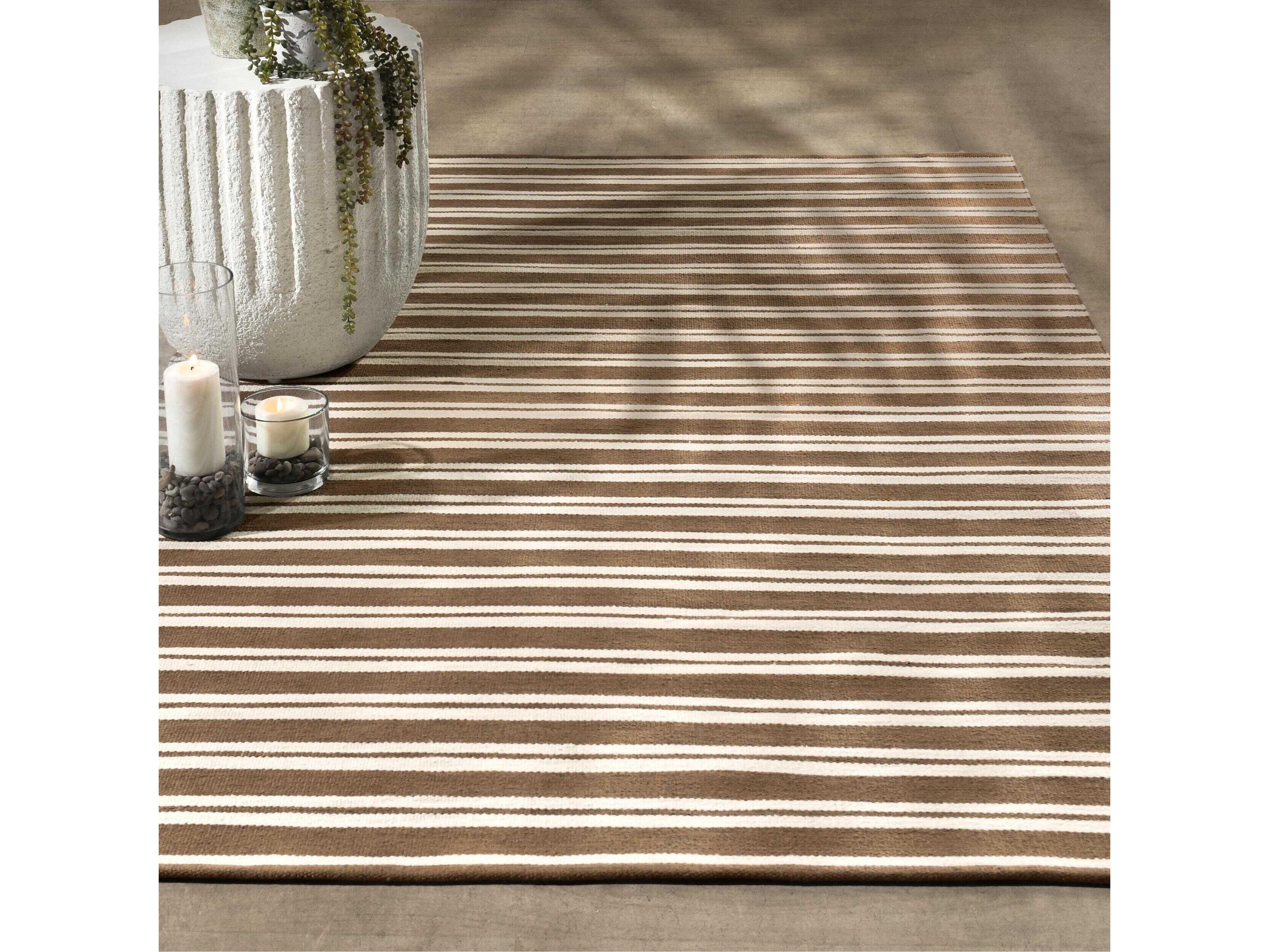 Villa by Classic Home Palma Striped Area Rug