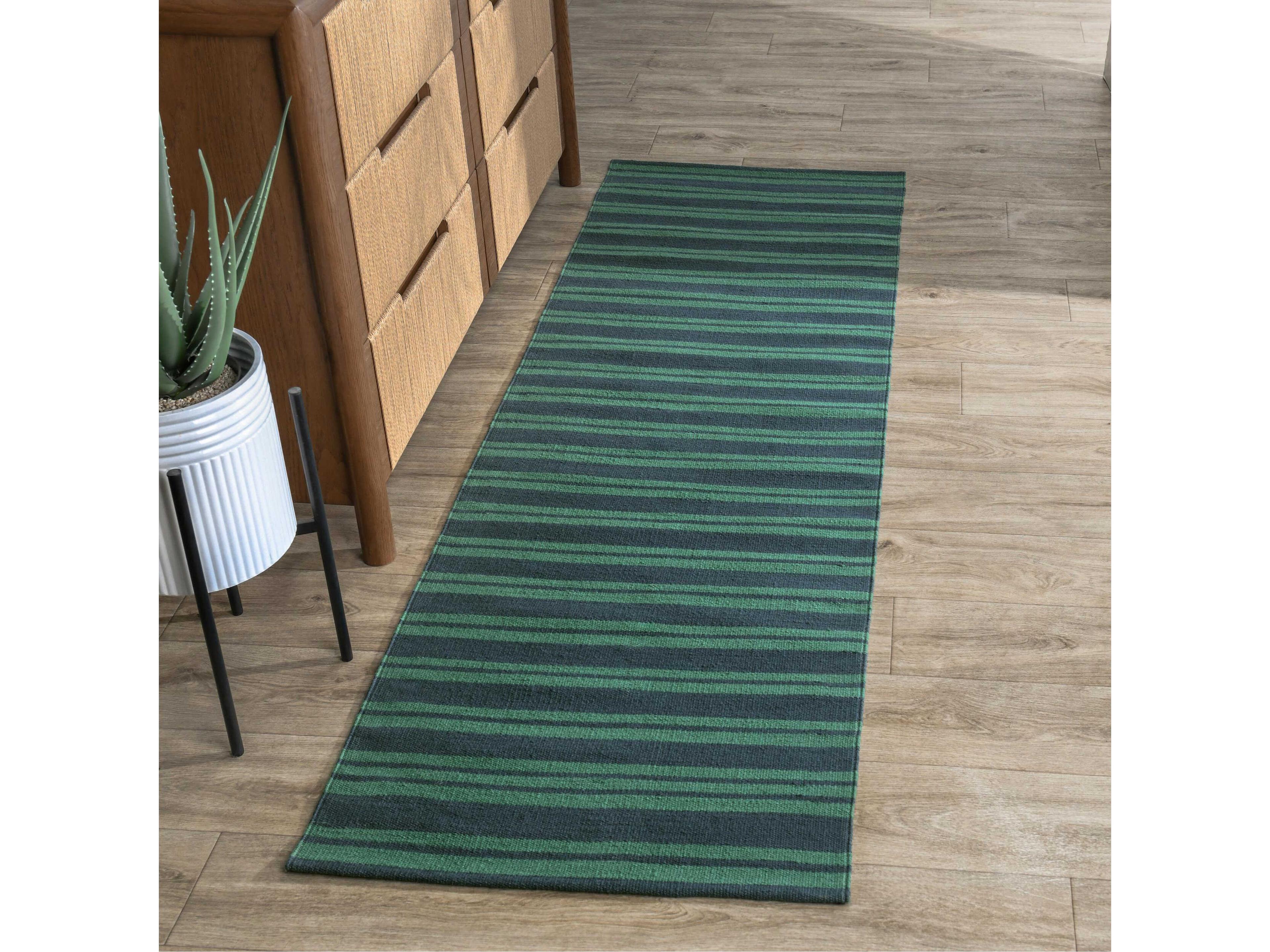 Villa by Classic Home Palma Striped Runner Area Rug