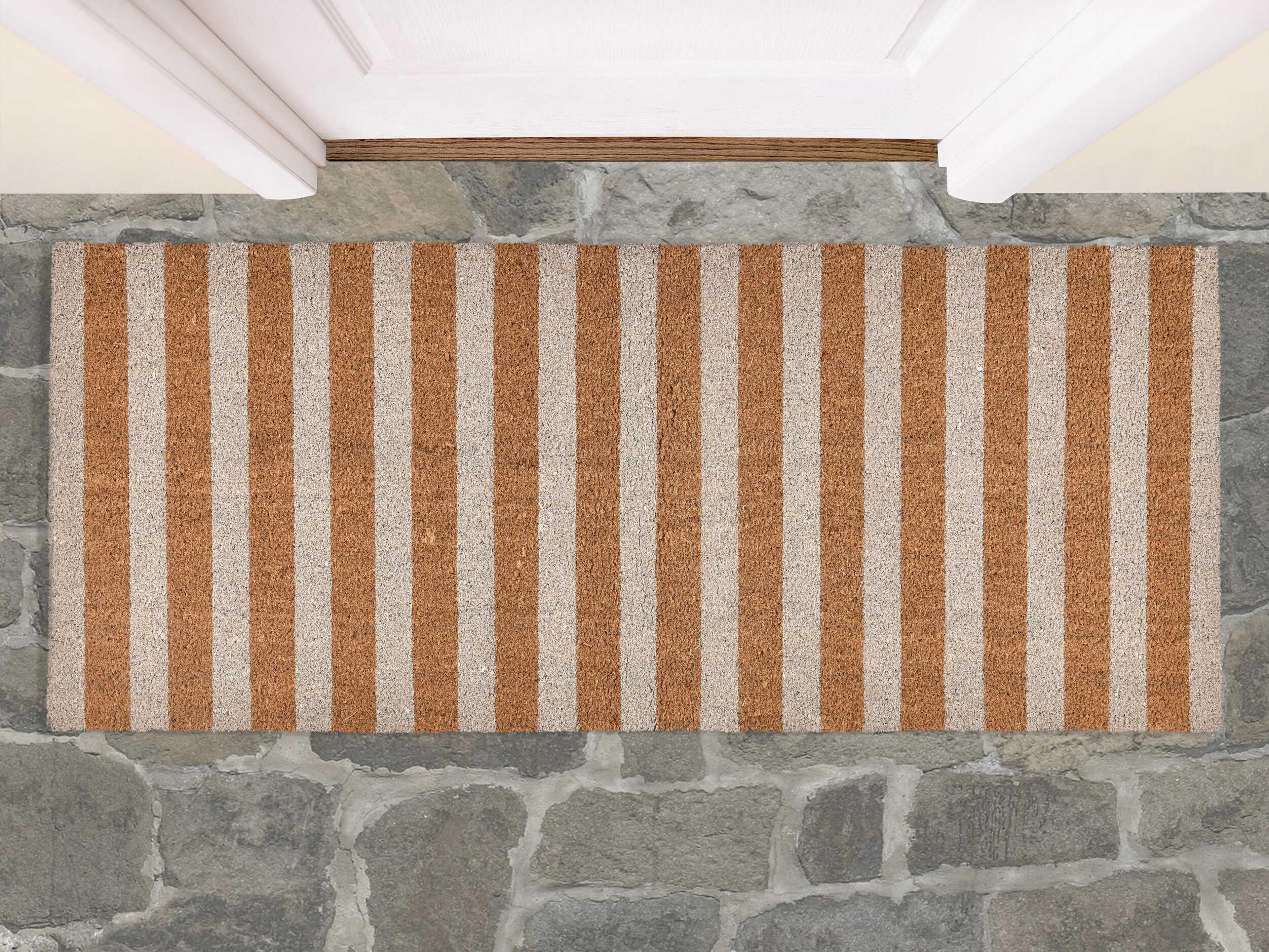 Villa by Classic Home Striped Doormat
