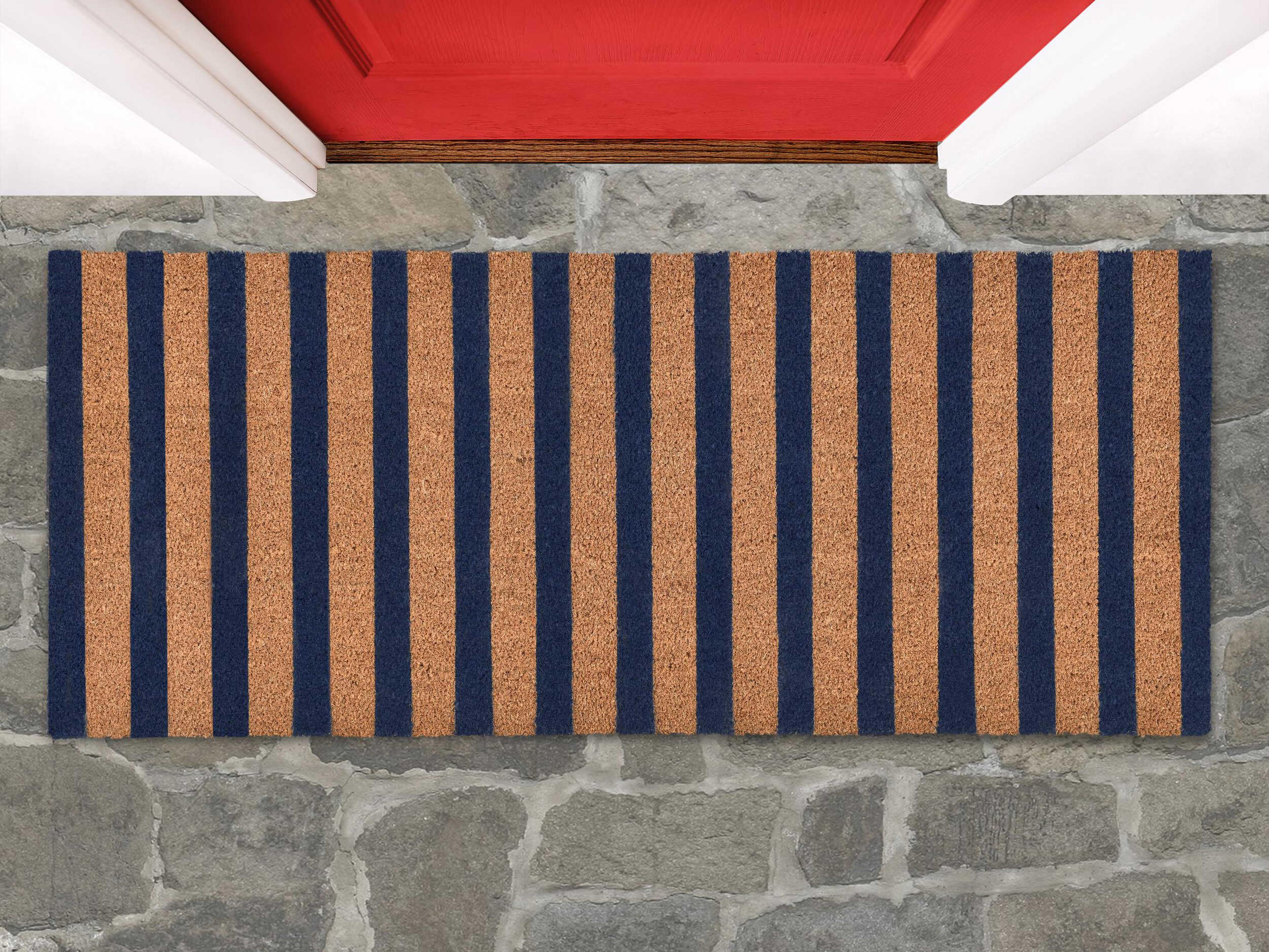 Villa by Classic Home Striped Doormat