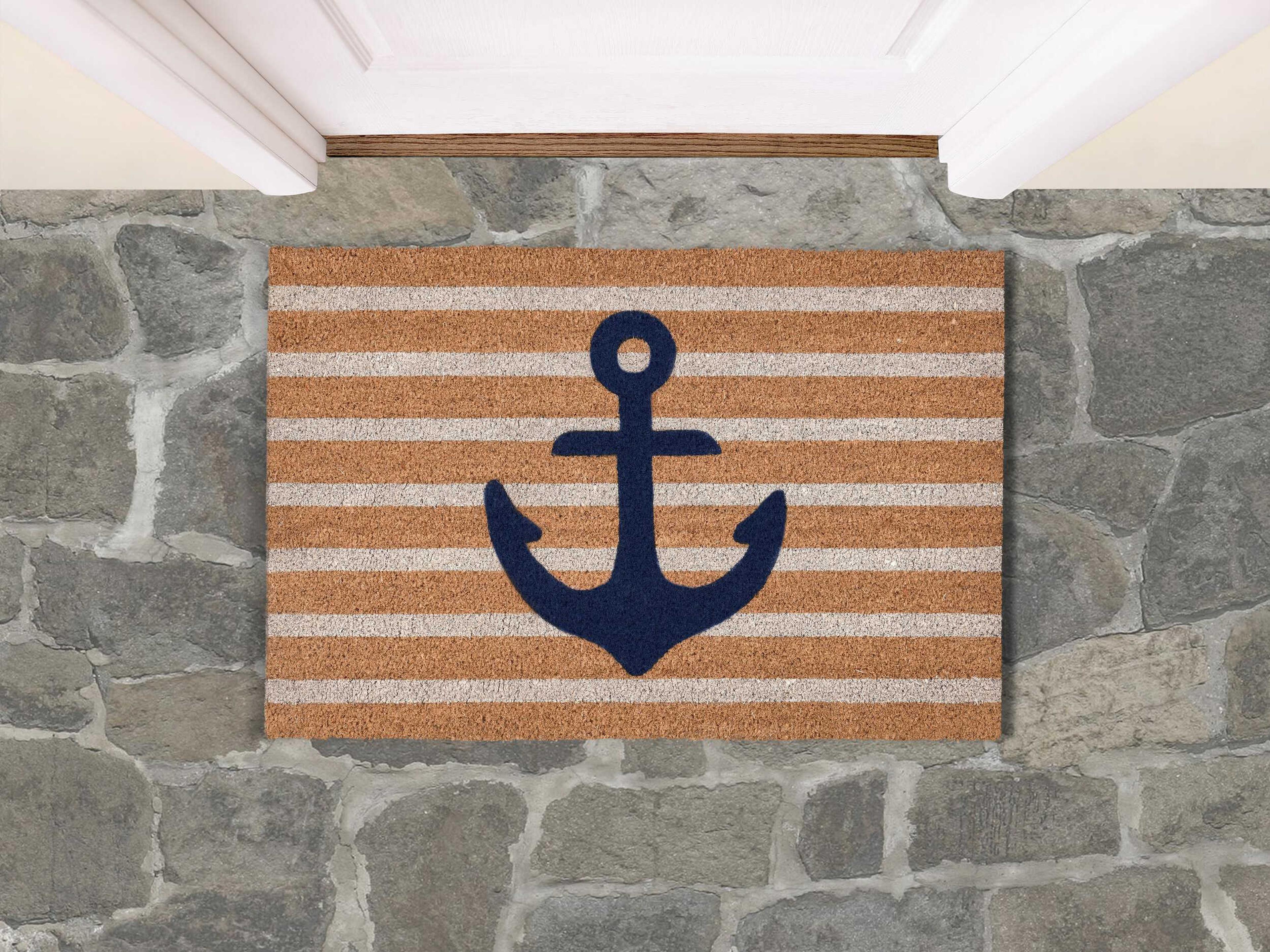 Villa by Classic Home Anchors Away Graphic Doormat