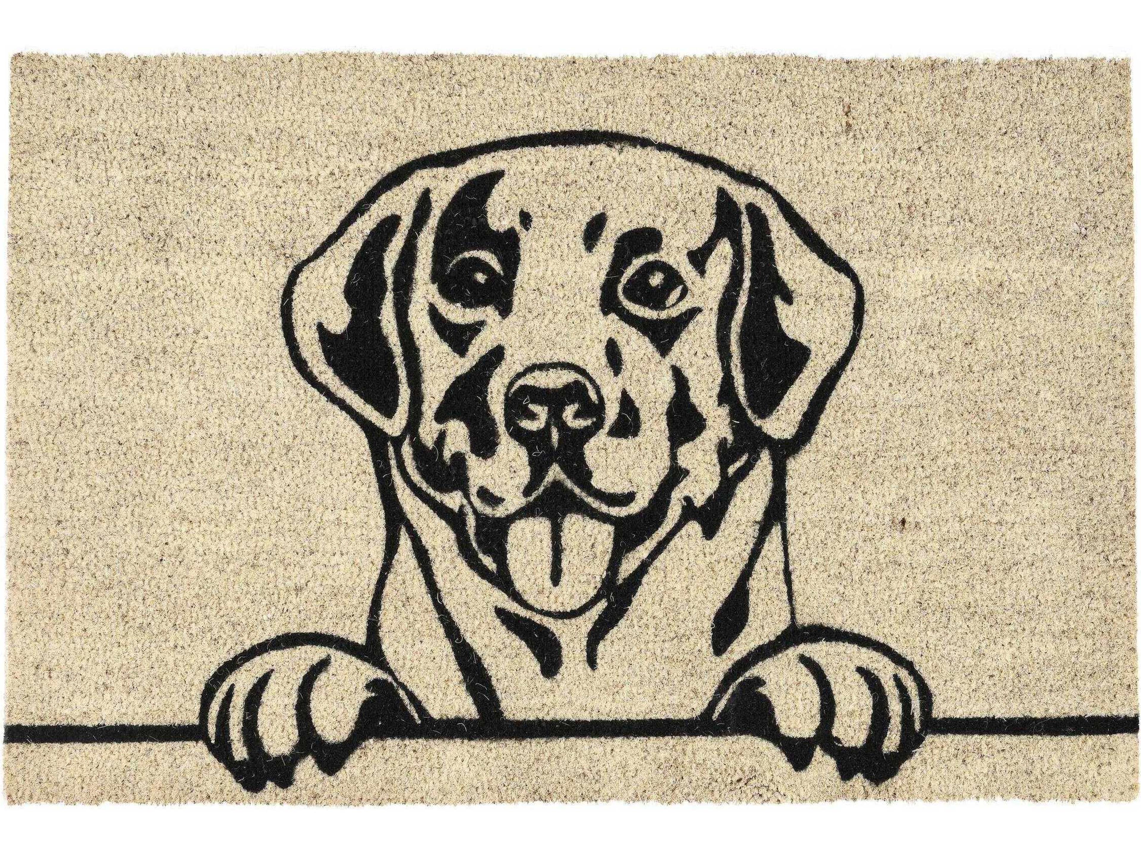 Good Dog Animal Print Doormat