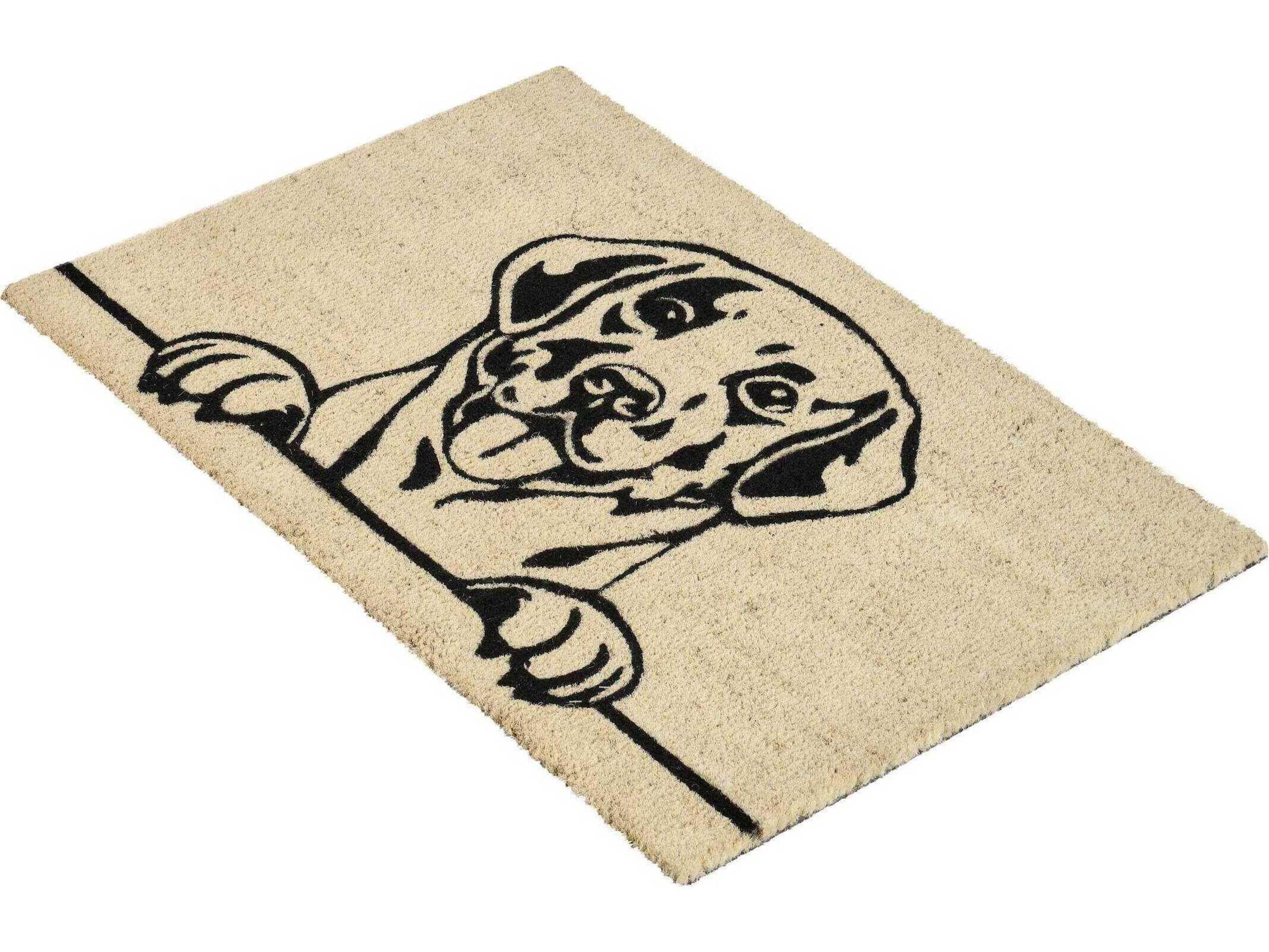 Villa by Classic Home Good Dog Animal Print Doormat