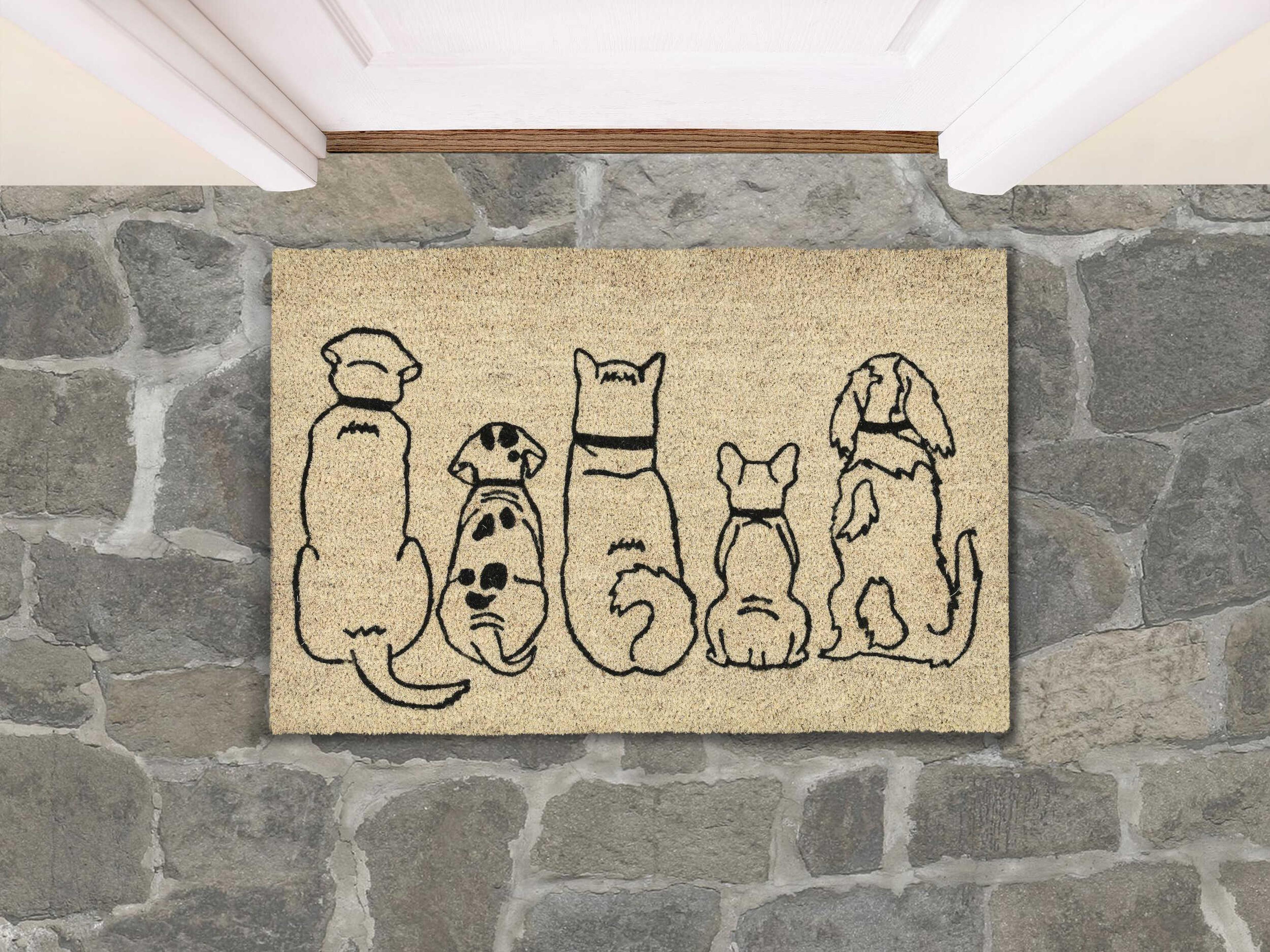 Villa by Classic Home Pop Club Graphic Doormat