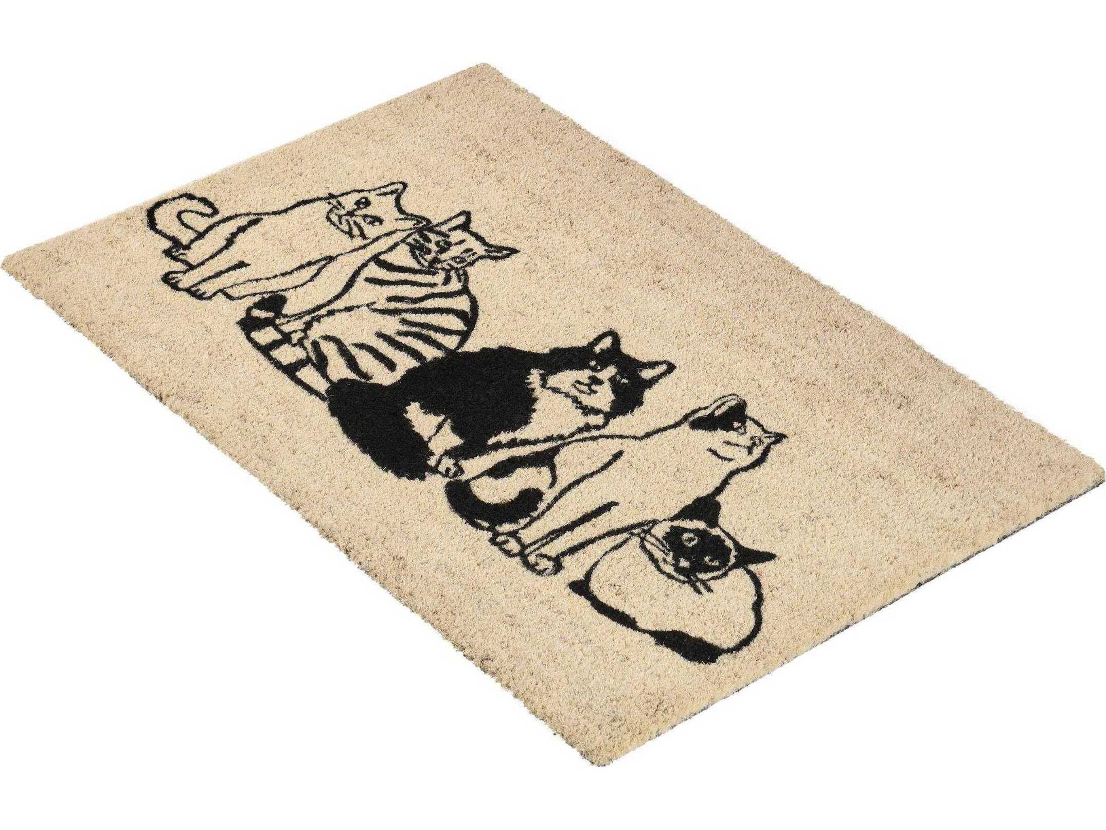Villa by Classic Home Good Dog Animal Print Doormat