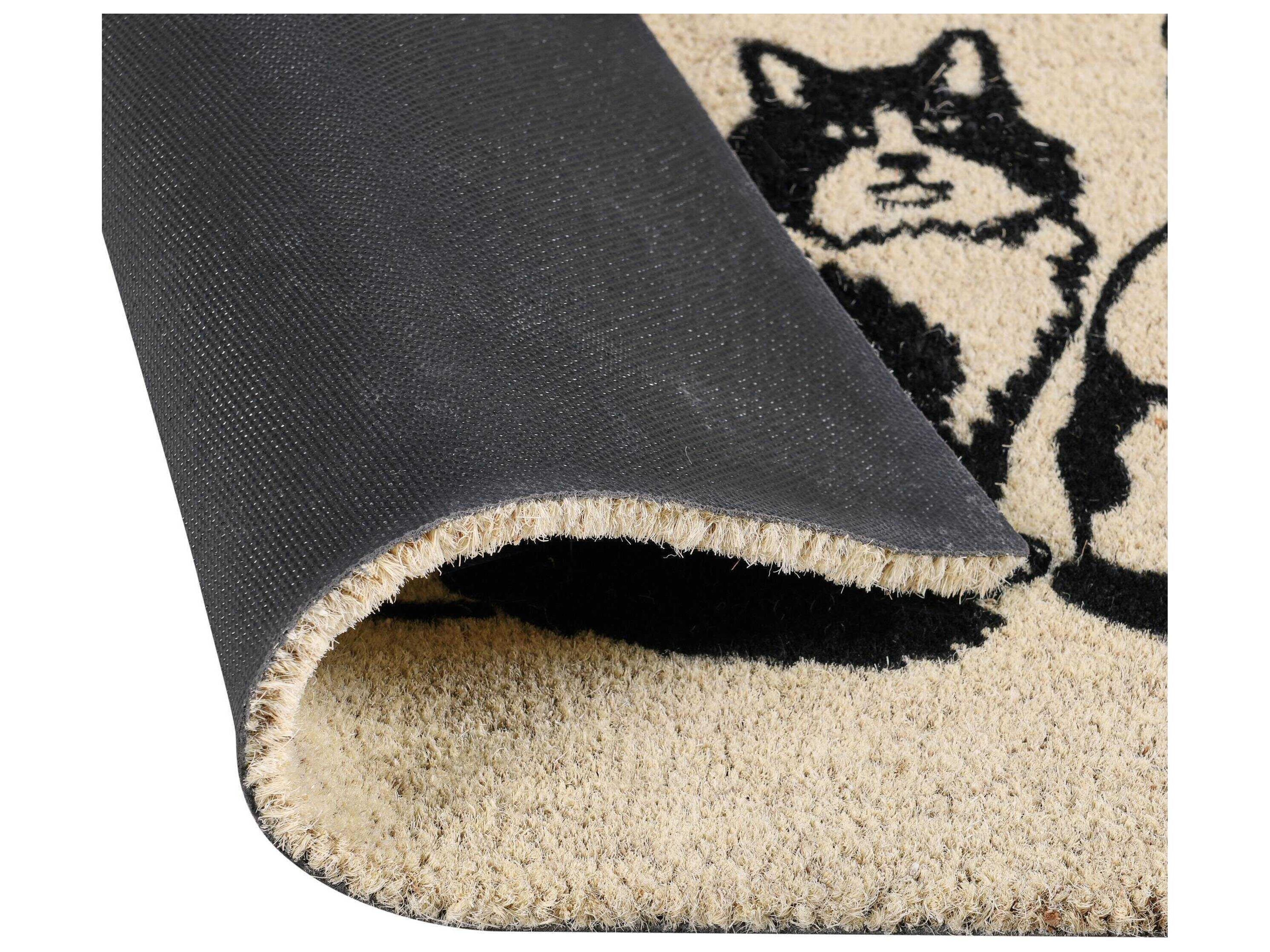 Villa by Classic Home Good Dog Animal Print Doormat