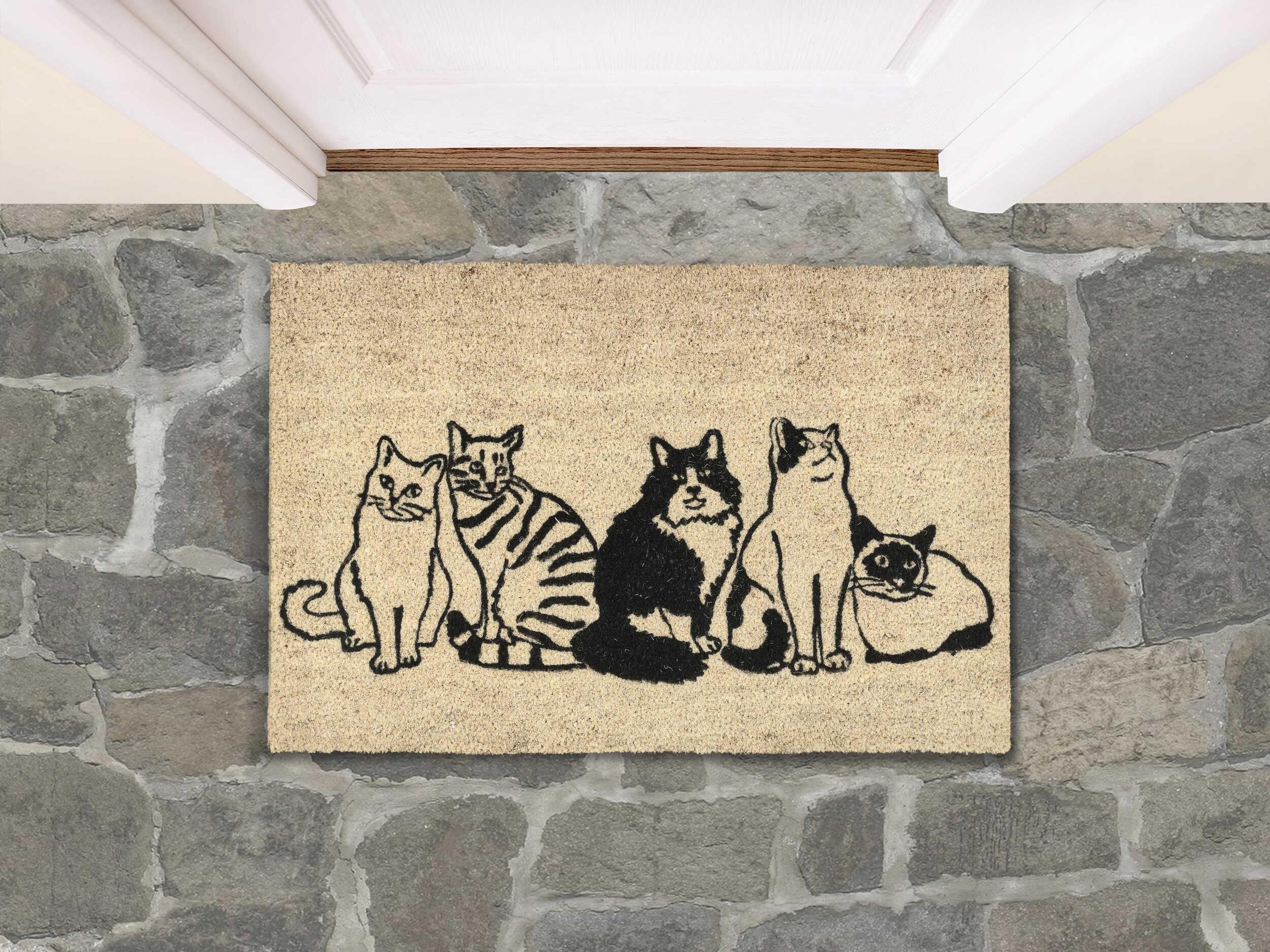 Villa by Classic Home Good Dog Animal Print Doormat