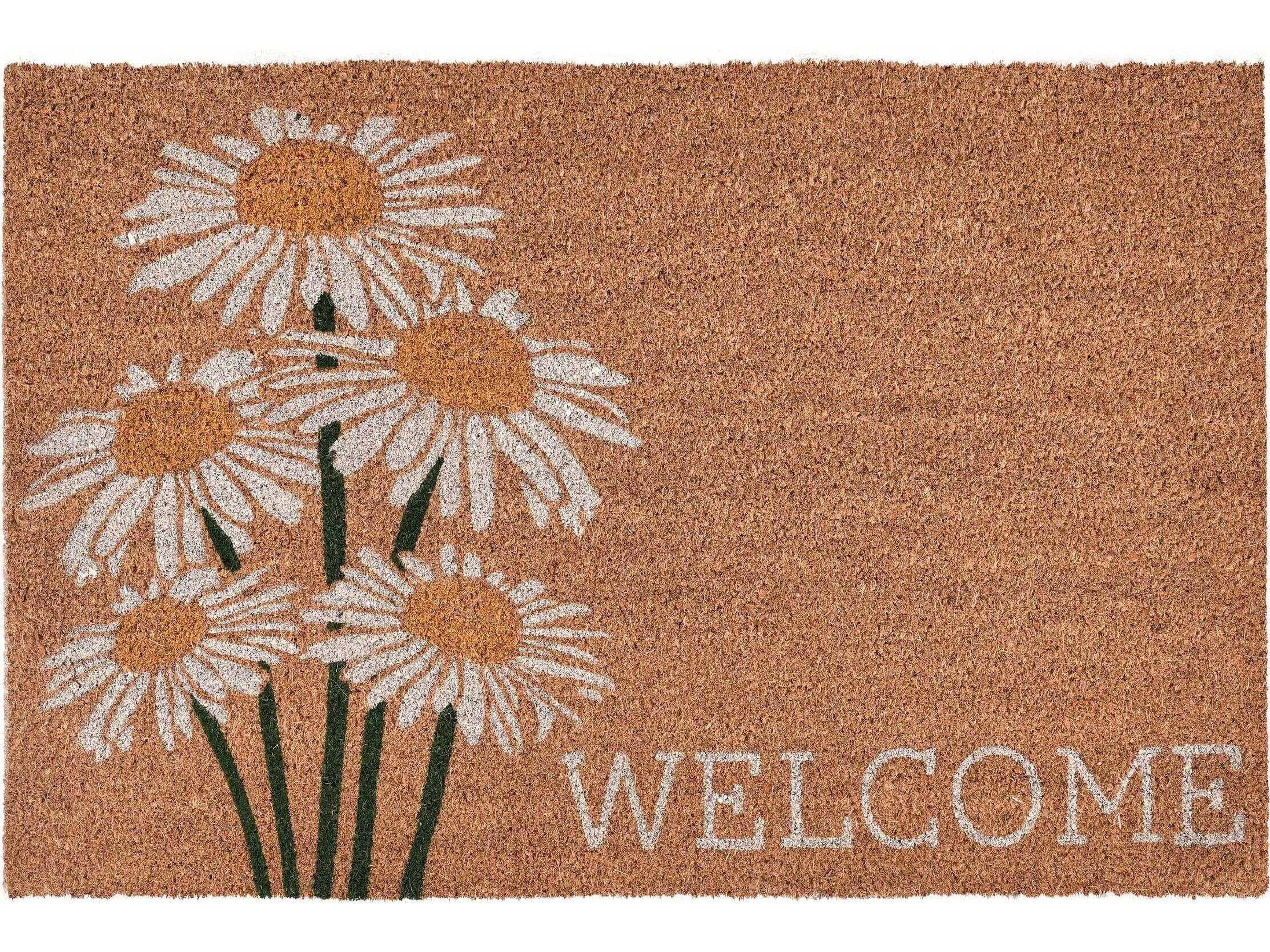 Daisy Graphic Doormat