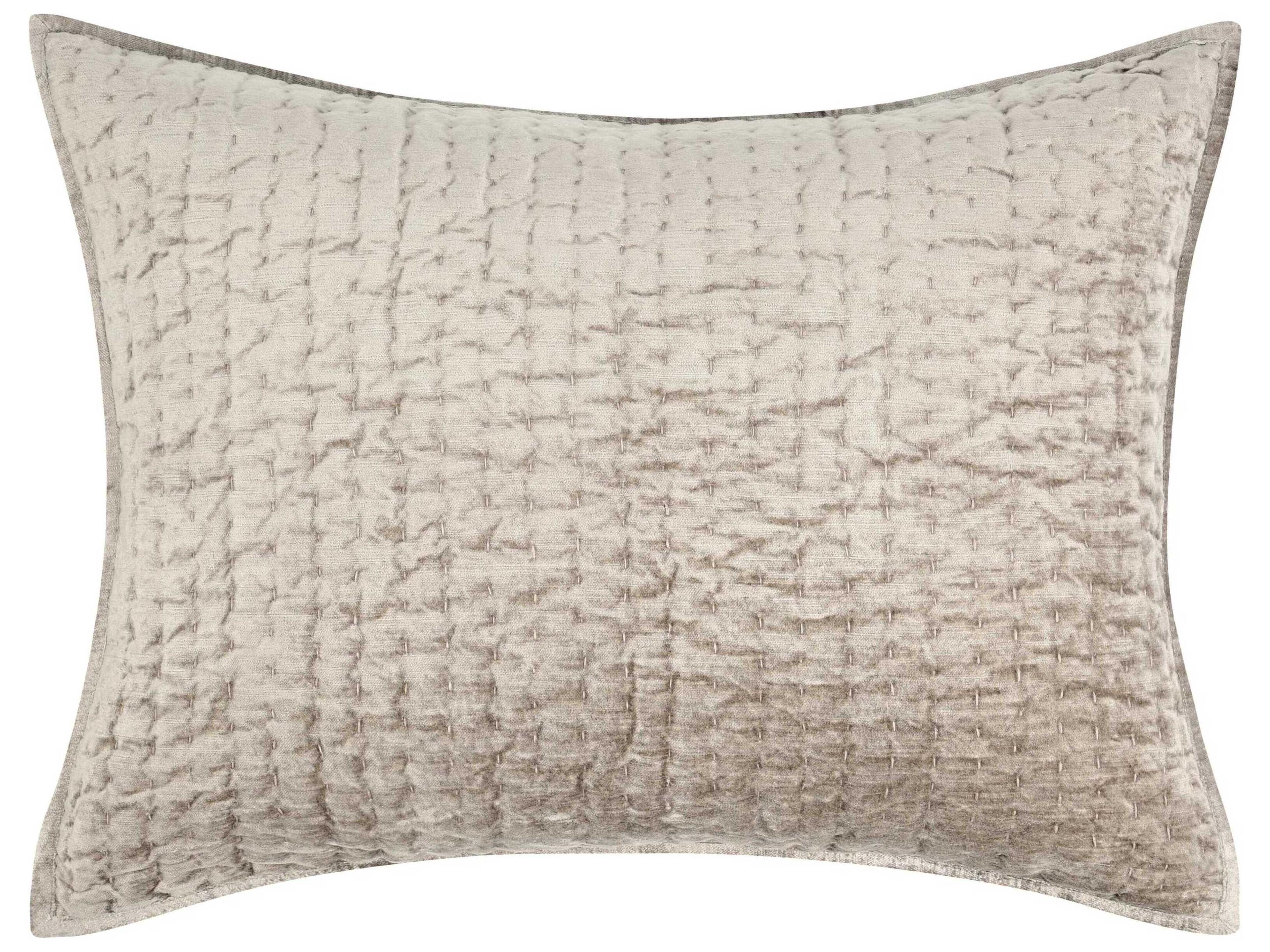 Villa by Classic Home Bari Pebble Beige Standard Sham