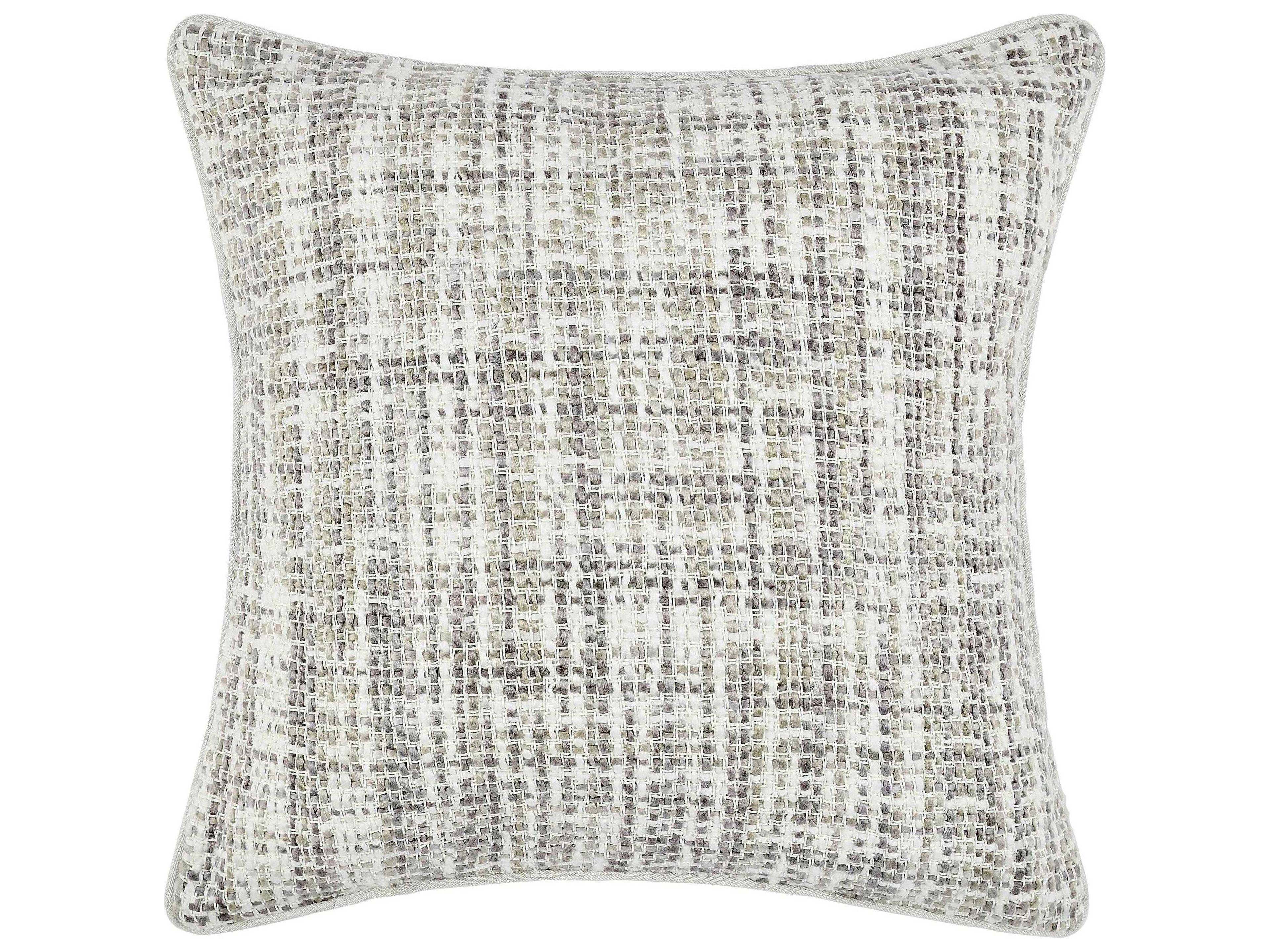 Villa by Classic Home Baxter Ivory Natural Throw Pillow