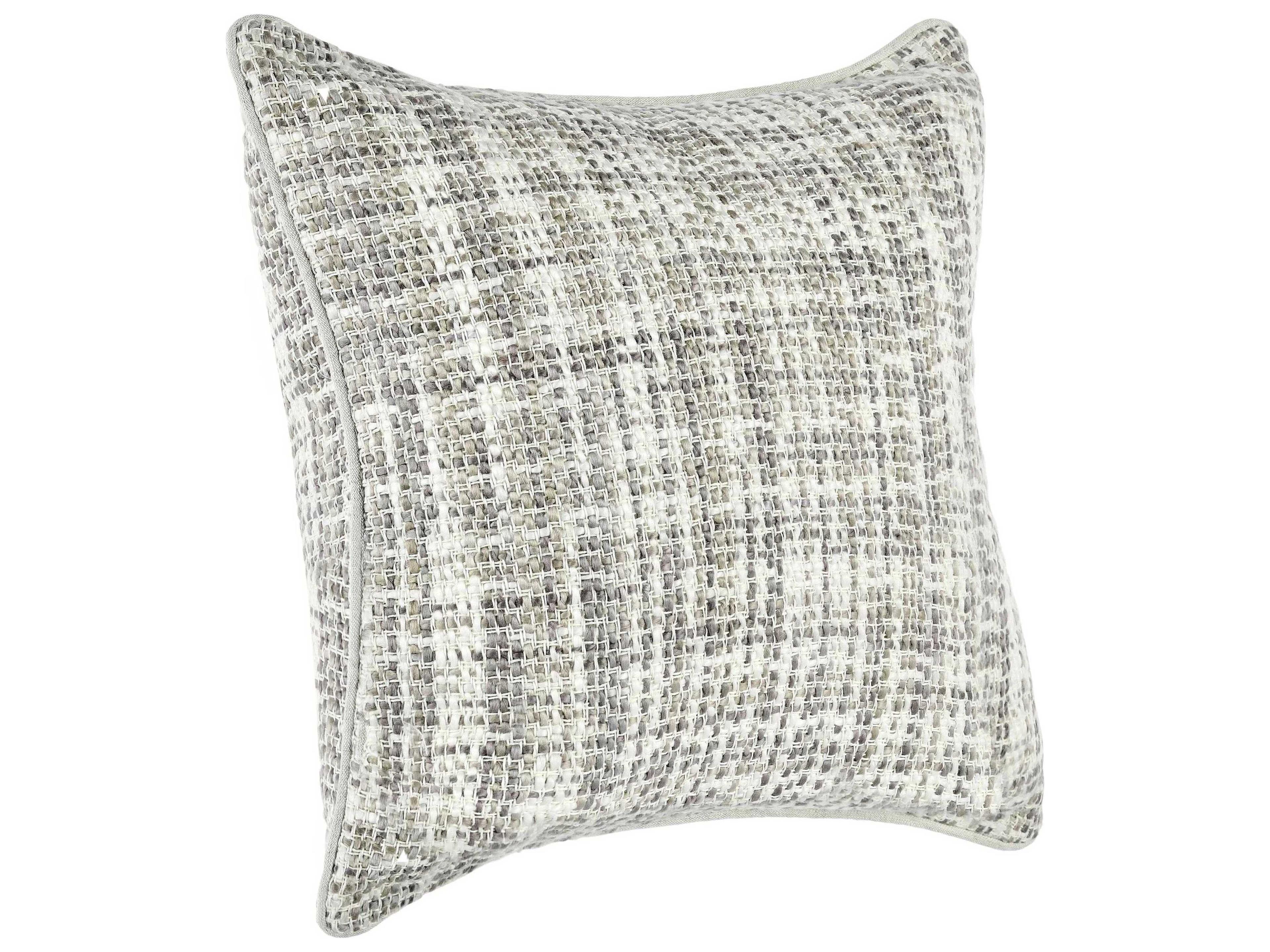 Villa by Classic Home Baxter Ivory Natural Throw Pillow