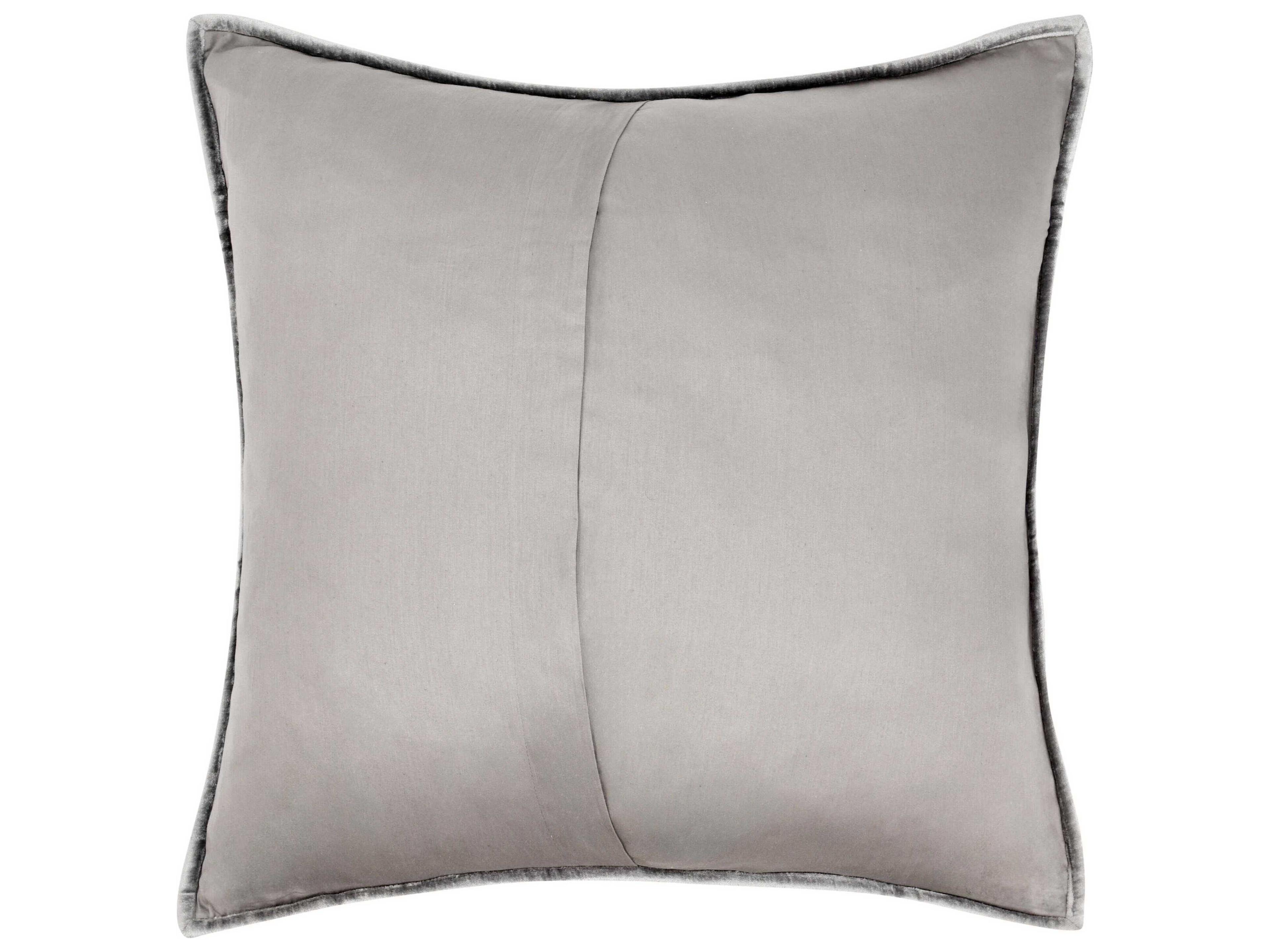 Villa by Classic Home Bari Gray Euro Sham