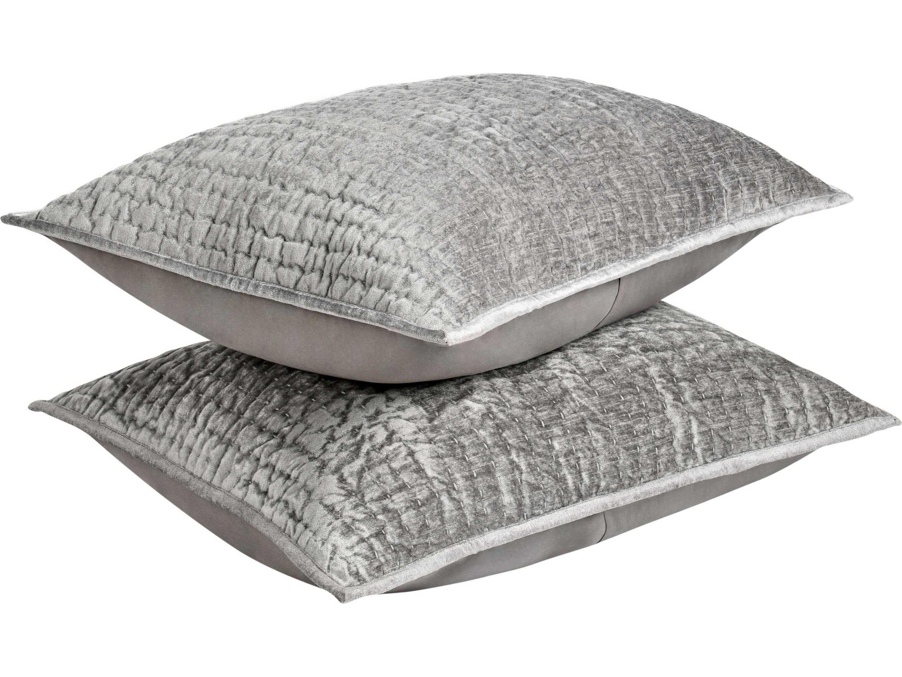 Villa by Classic Home Bari Gray Standard Sham