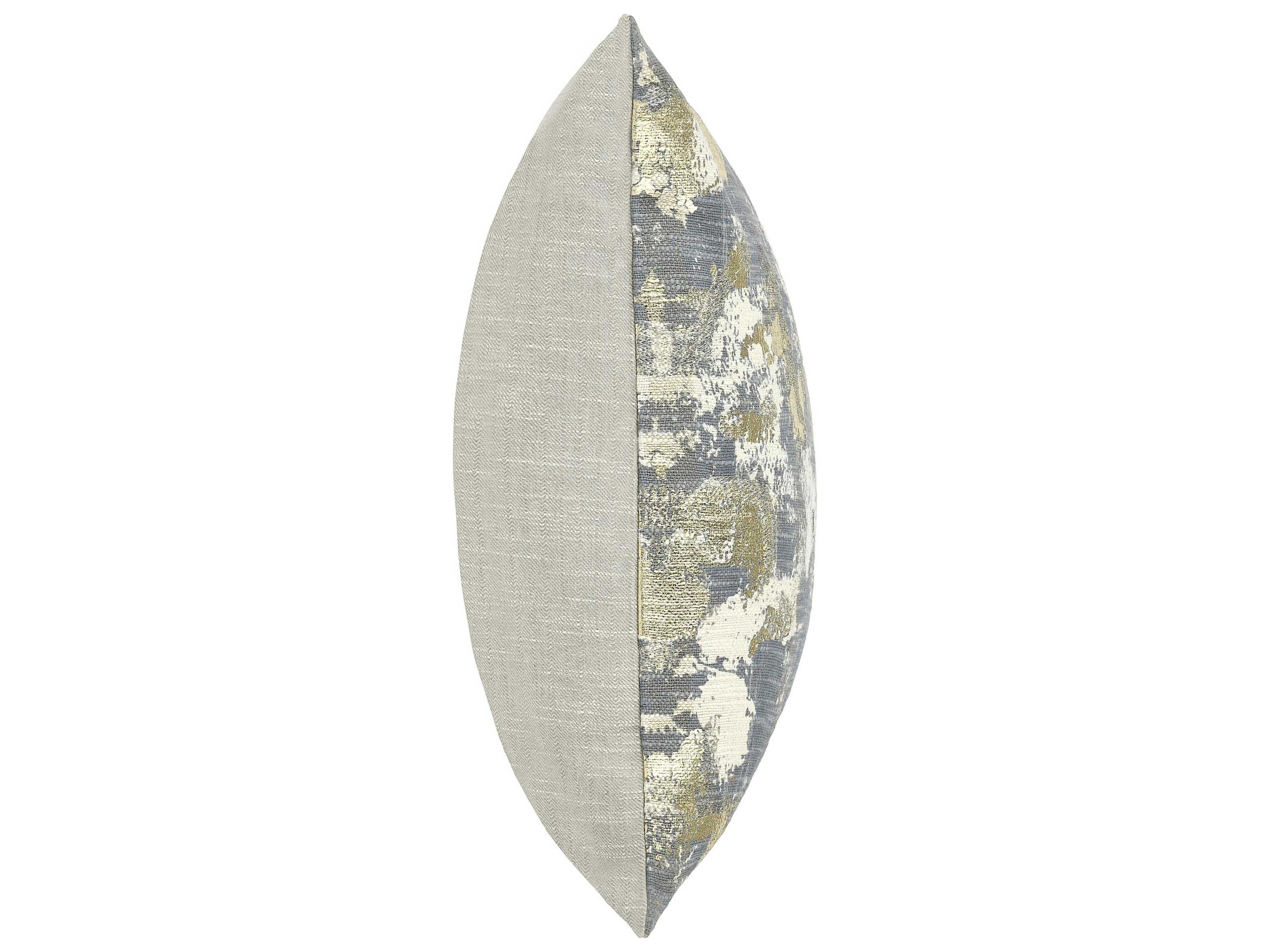 Villa by Classic Home Lucia Blue Multicolor Throw Pillow