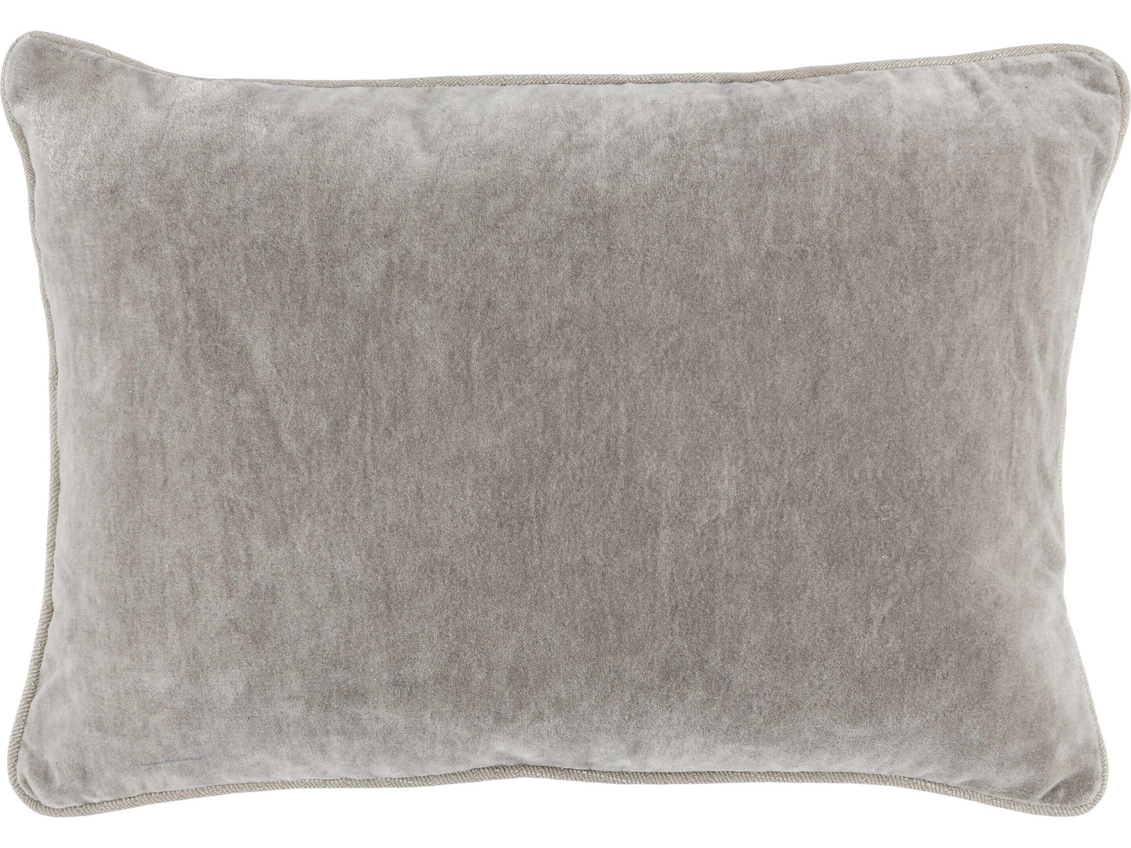Harriet Silver Throw Pillow