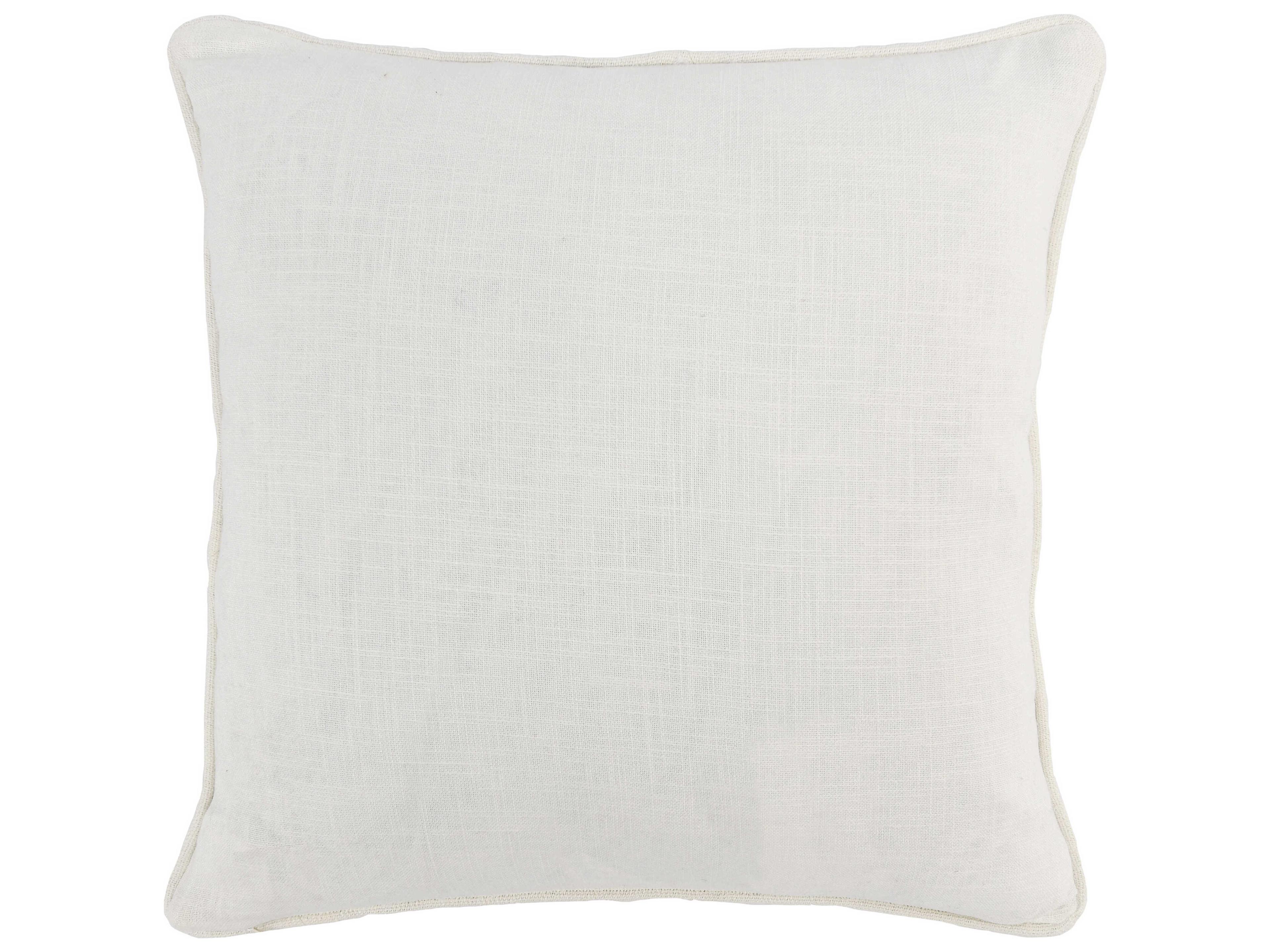 Villa by Classic Home Kassia Ivory Gray Throw Pillow