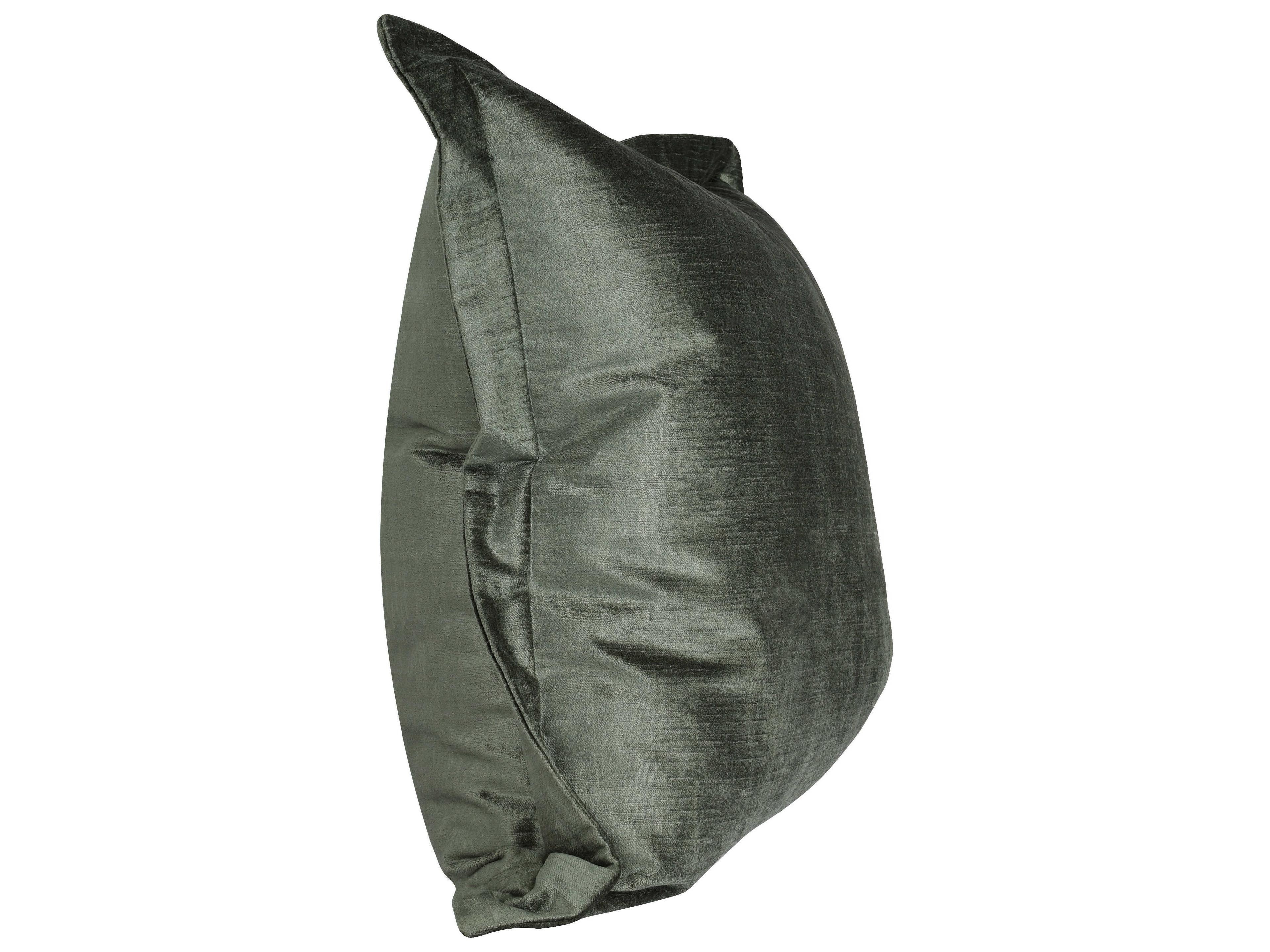 Villa by Classic Home Bryce Myrtle Green Throw Pillow