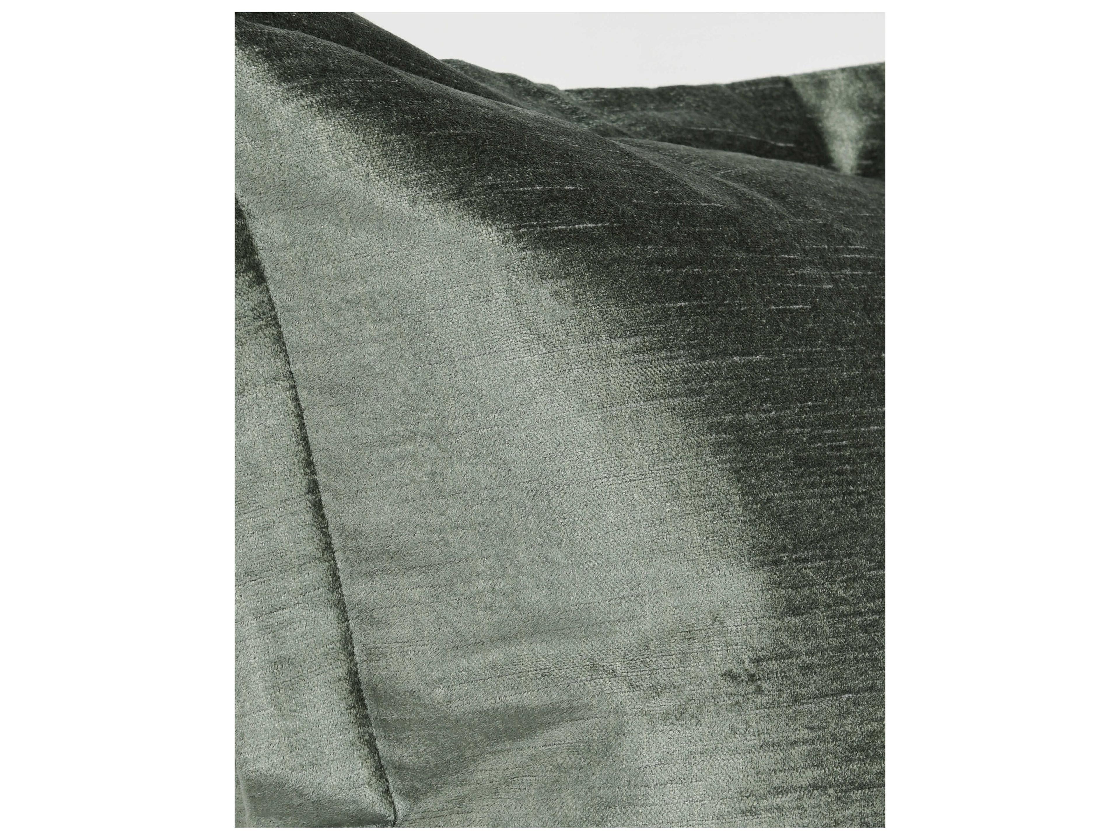 Villa by Classic Home Bryce Myrtle Green Throw Pillow