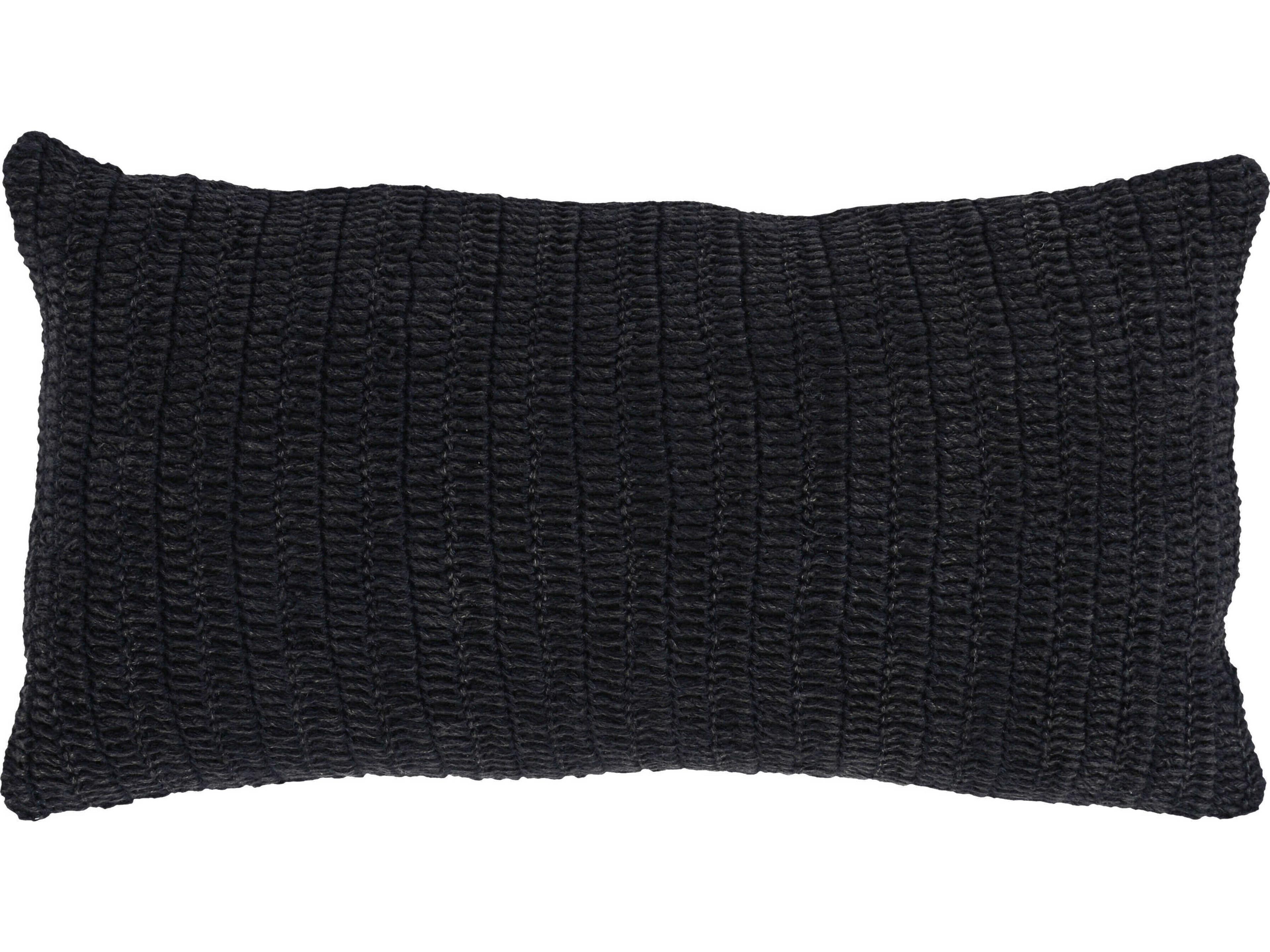 Nakeya Black Throw Pillow