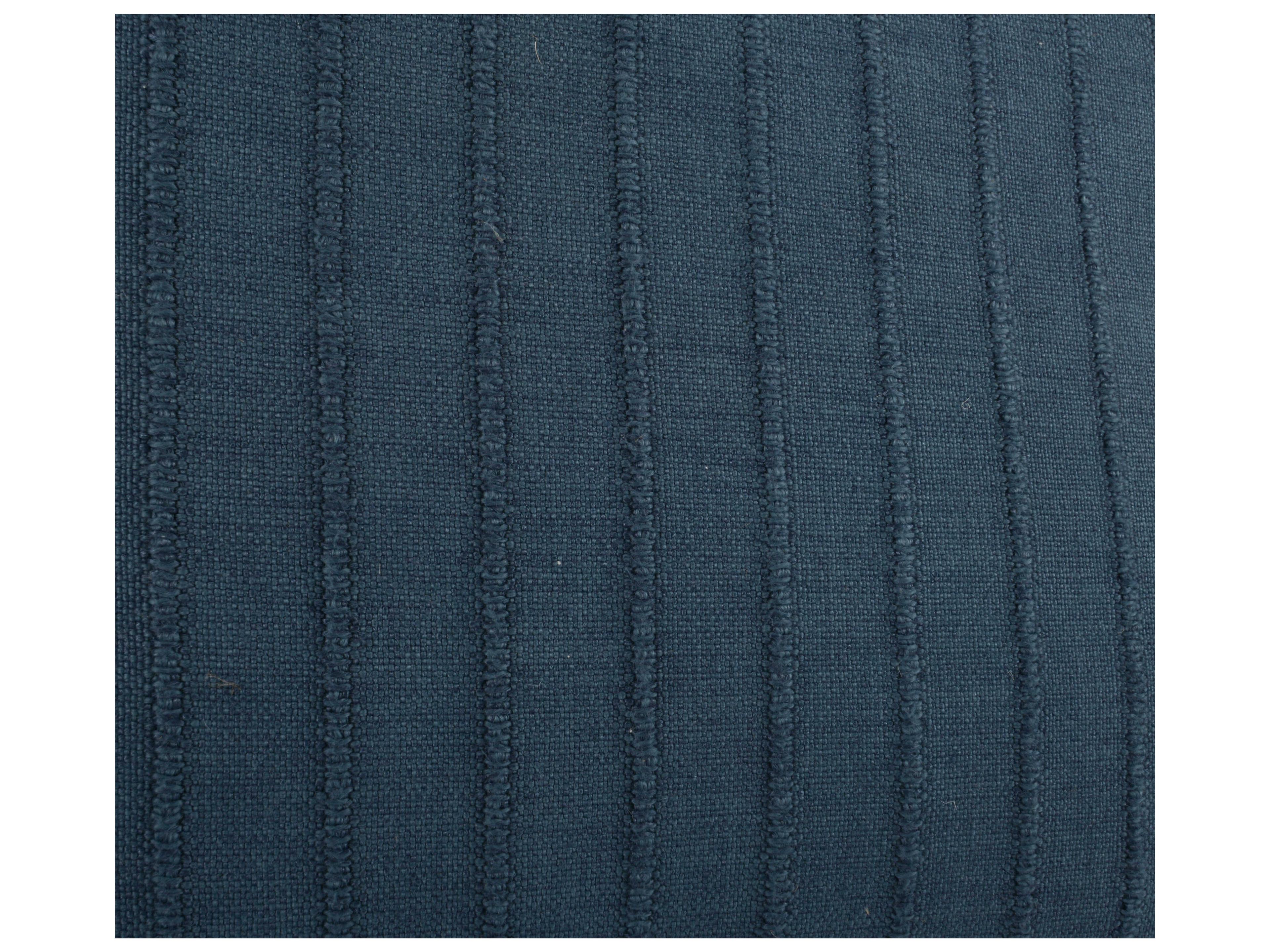 Villa by Classic Home Hendri Dark Blue Throw Pillow