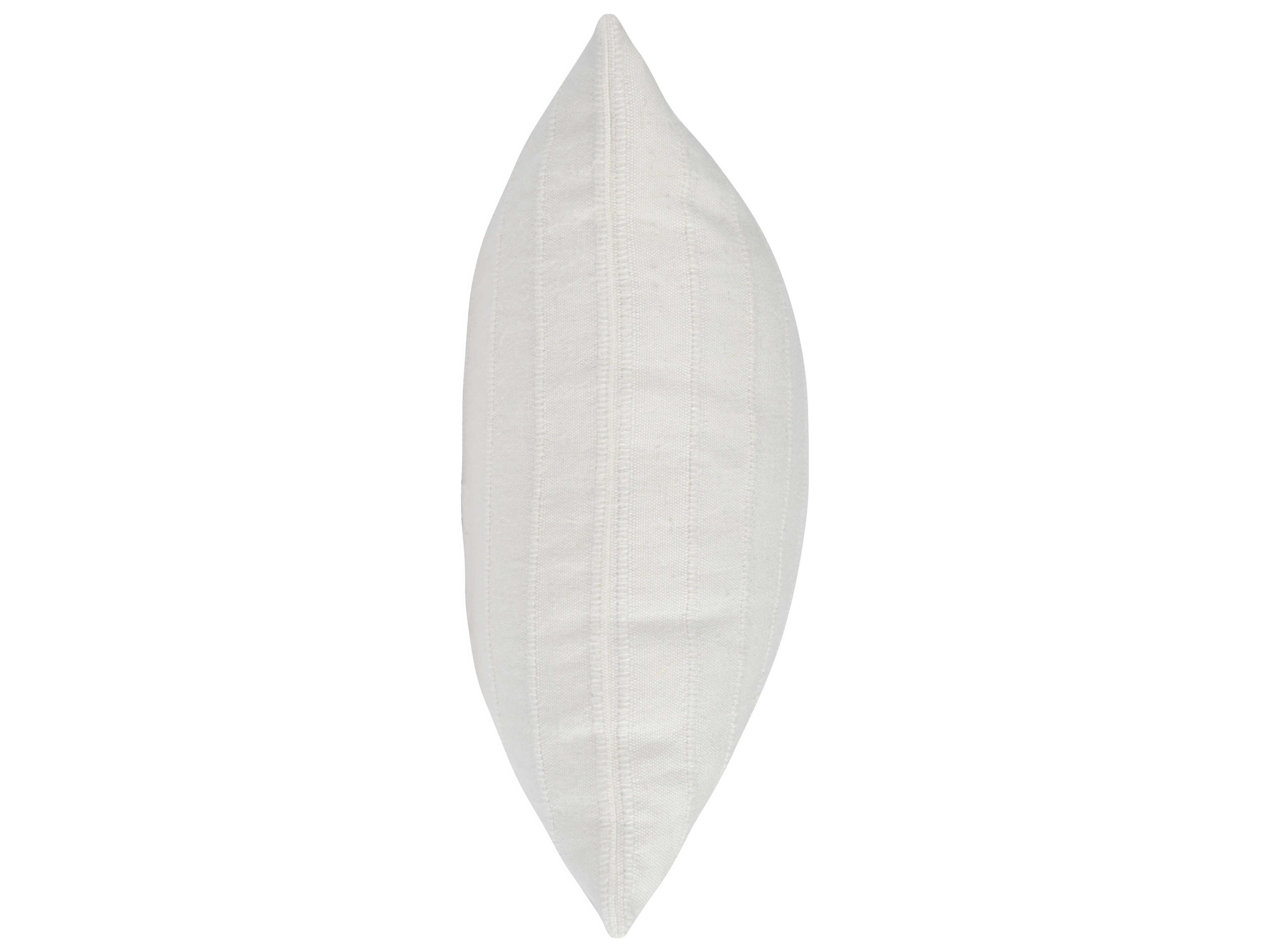 Villa by Classic Home Hendri White Throw Pillow