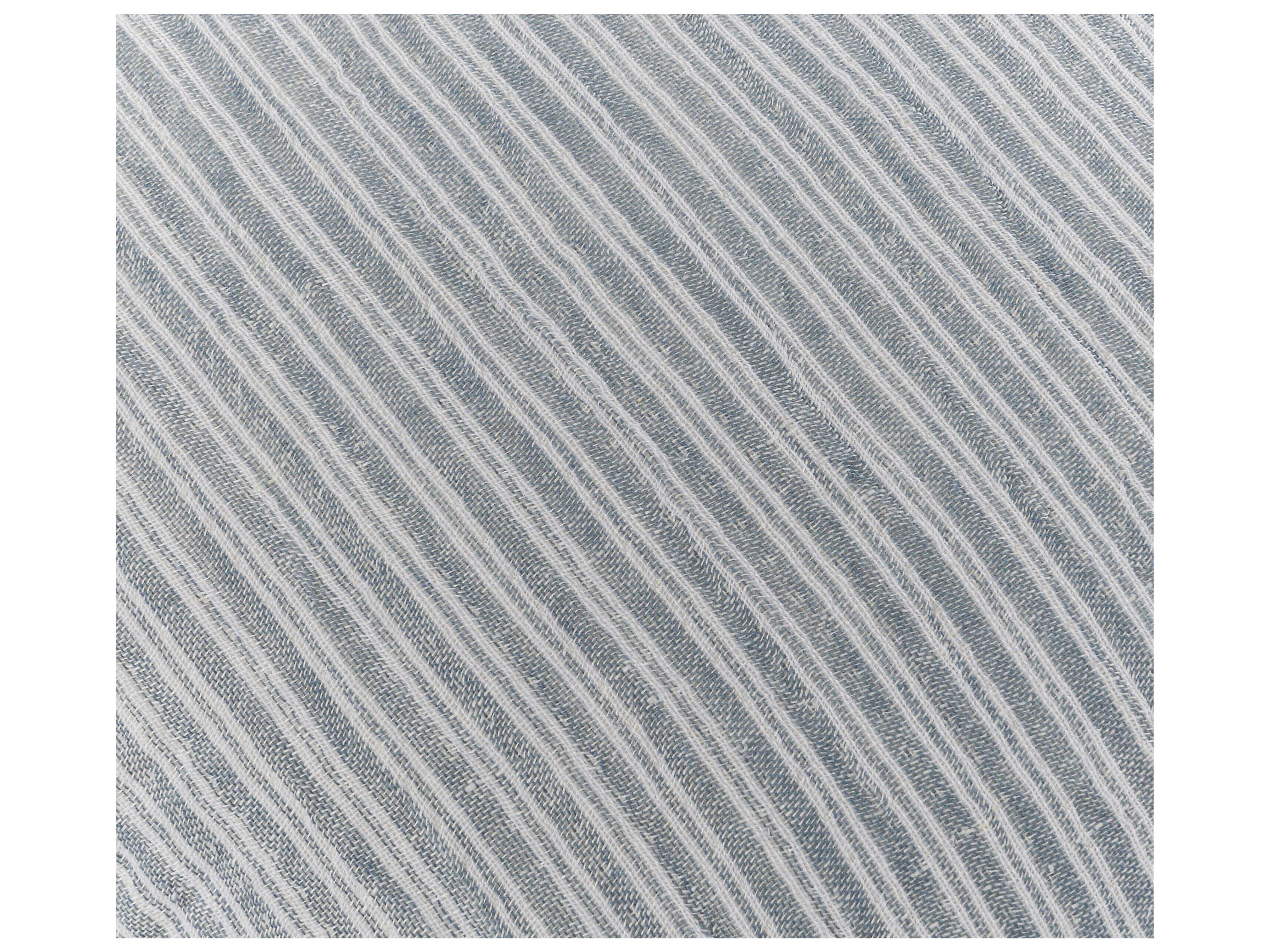 Villa by Classic Home Camille Ash Blue Throw Pillow