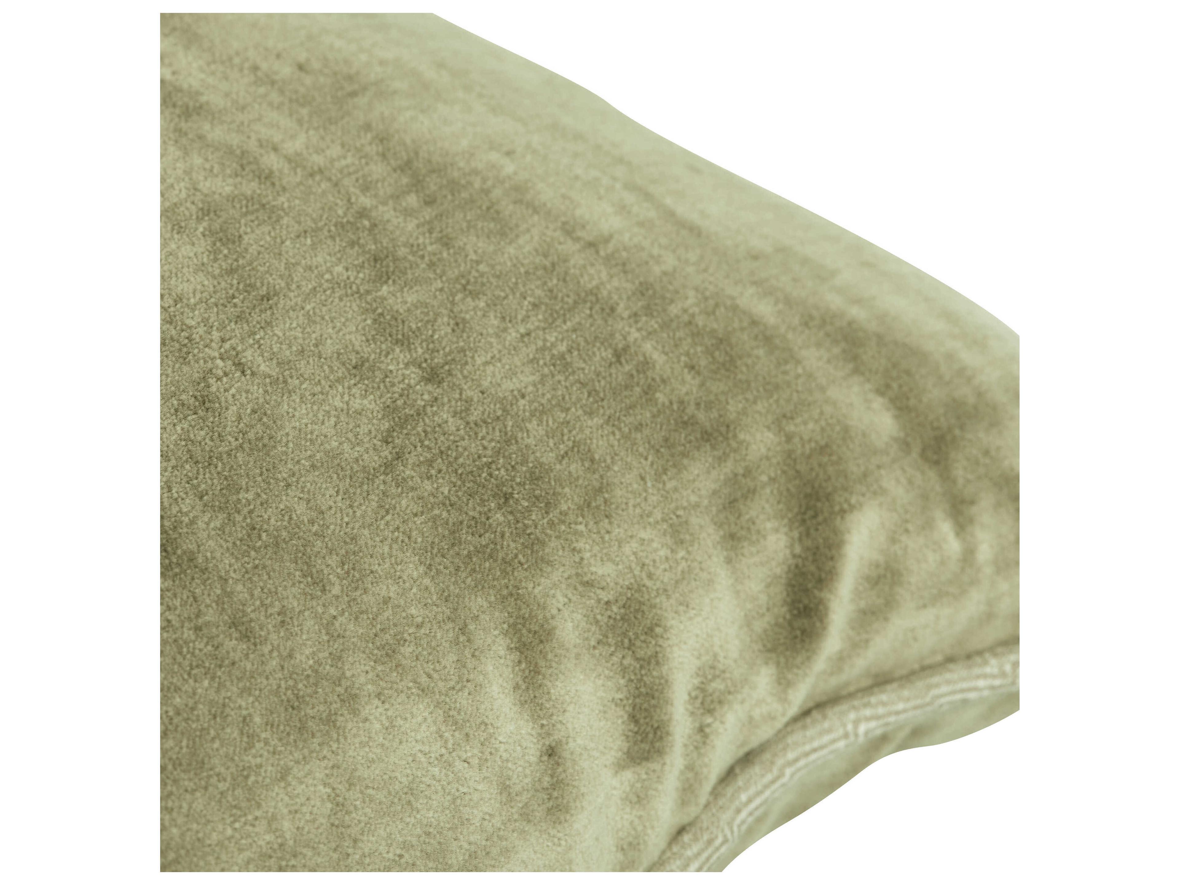 Villa by Classic Home Harriet Moss Green Throw Pillow