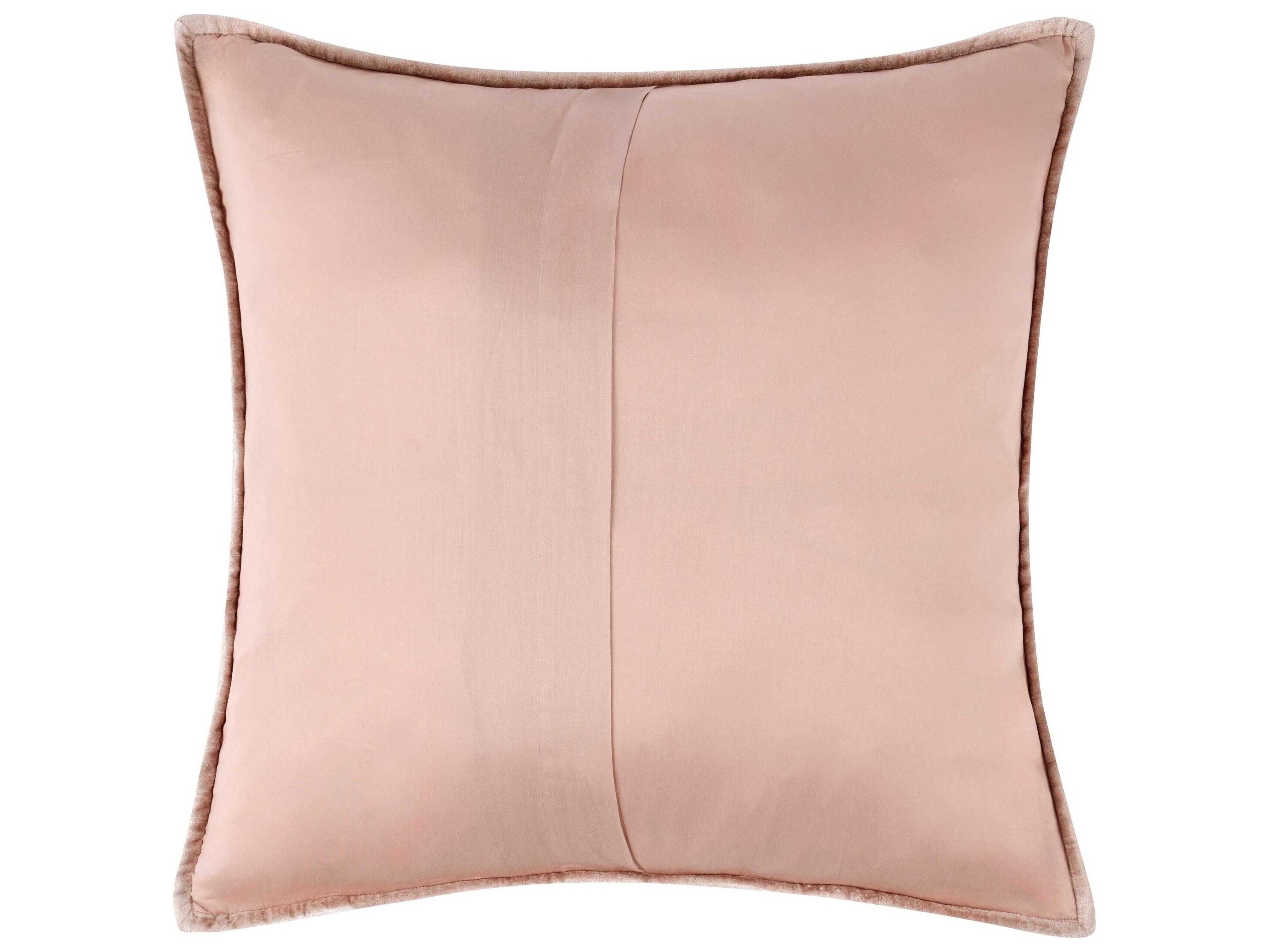 Villa by Classic Home Bari Bliss Pink Euro Sham