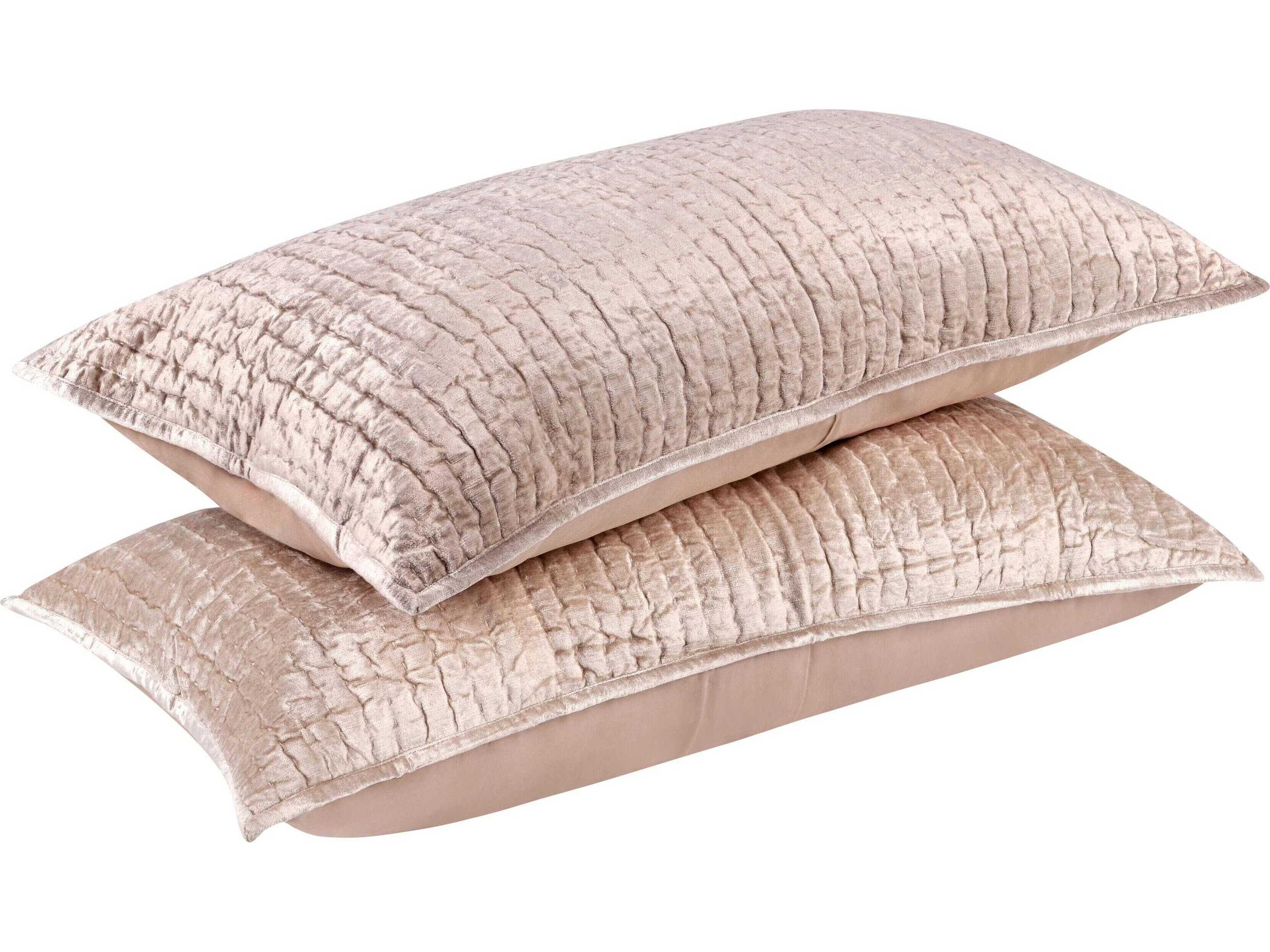 Villa by Classic Home Bari Bliss Pink King Sham